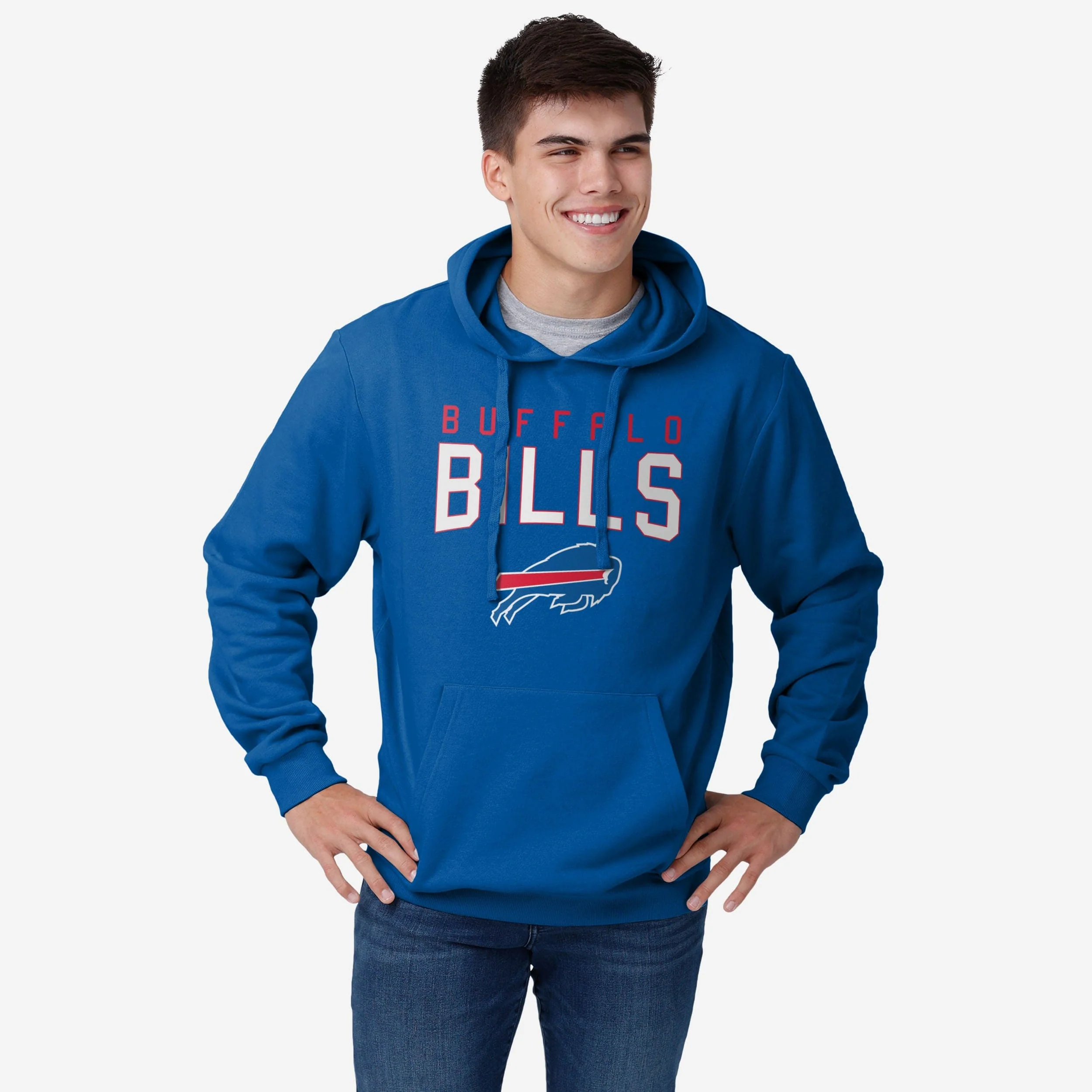 Buffalo Bills Solid Hoodie 1 Buffalo Bills Solid Hoodie