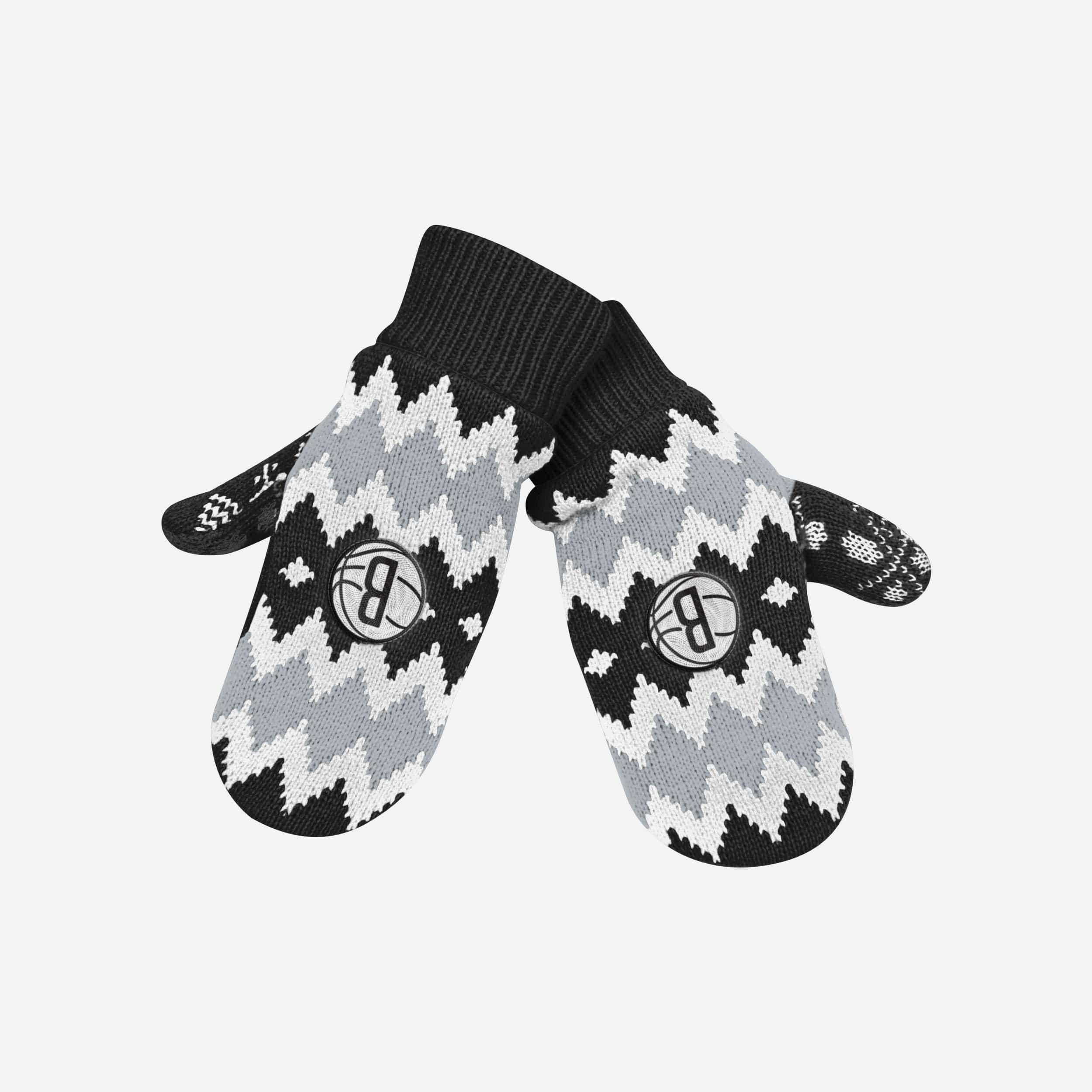 Brooklyn Nets Mittens 2 Brooklyn Nets Mittens