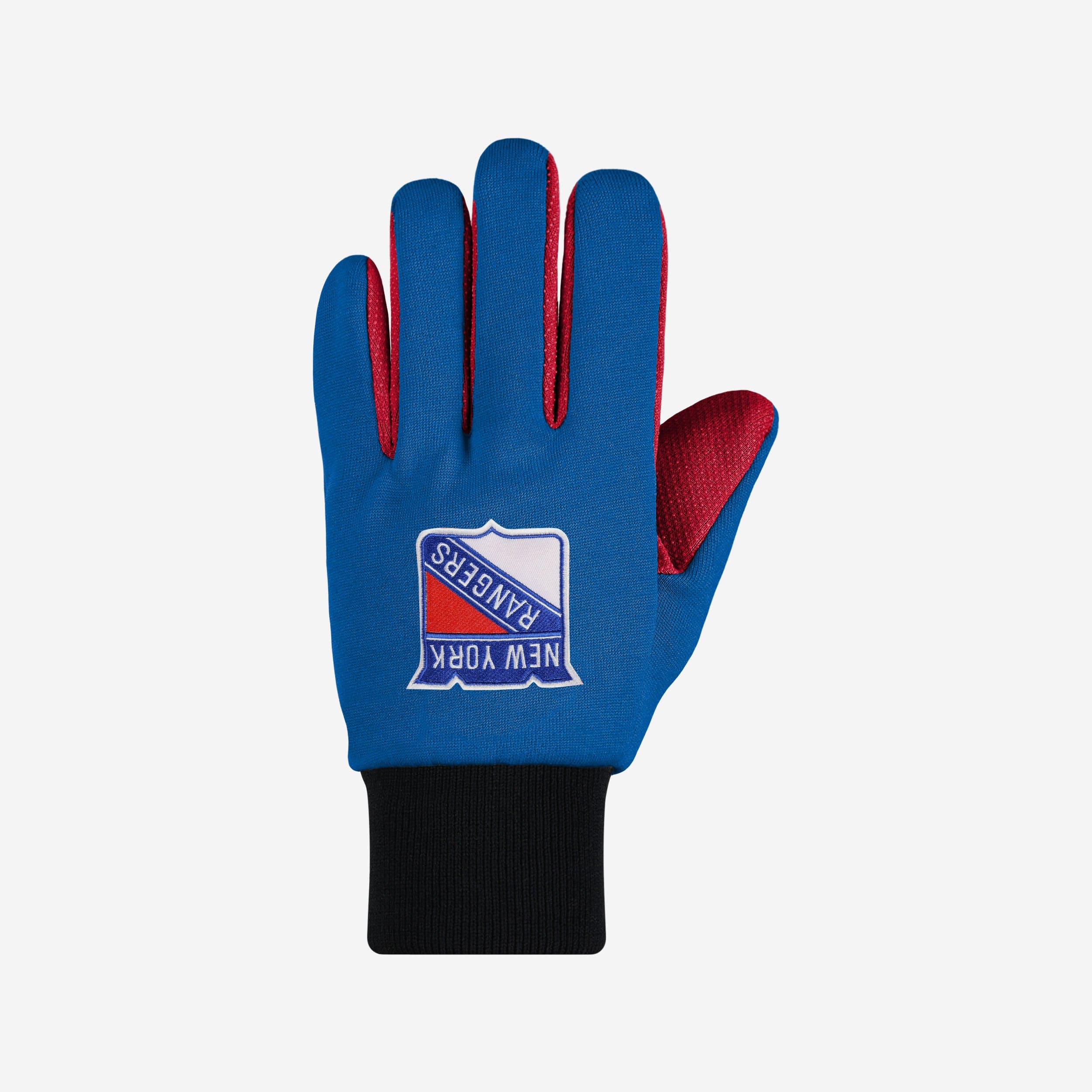 New York Rangers Colored Palm Utility Gloves