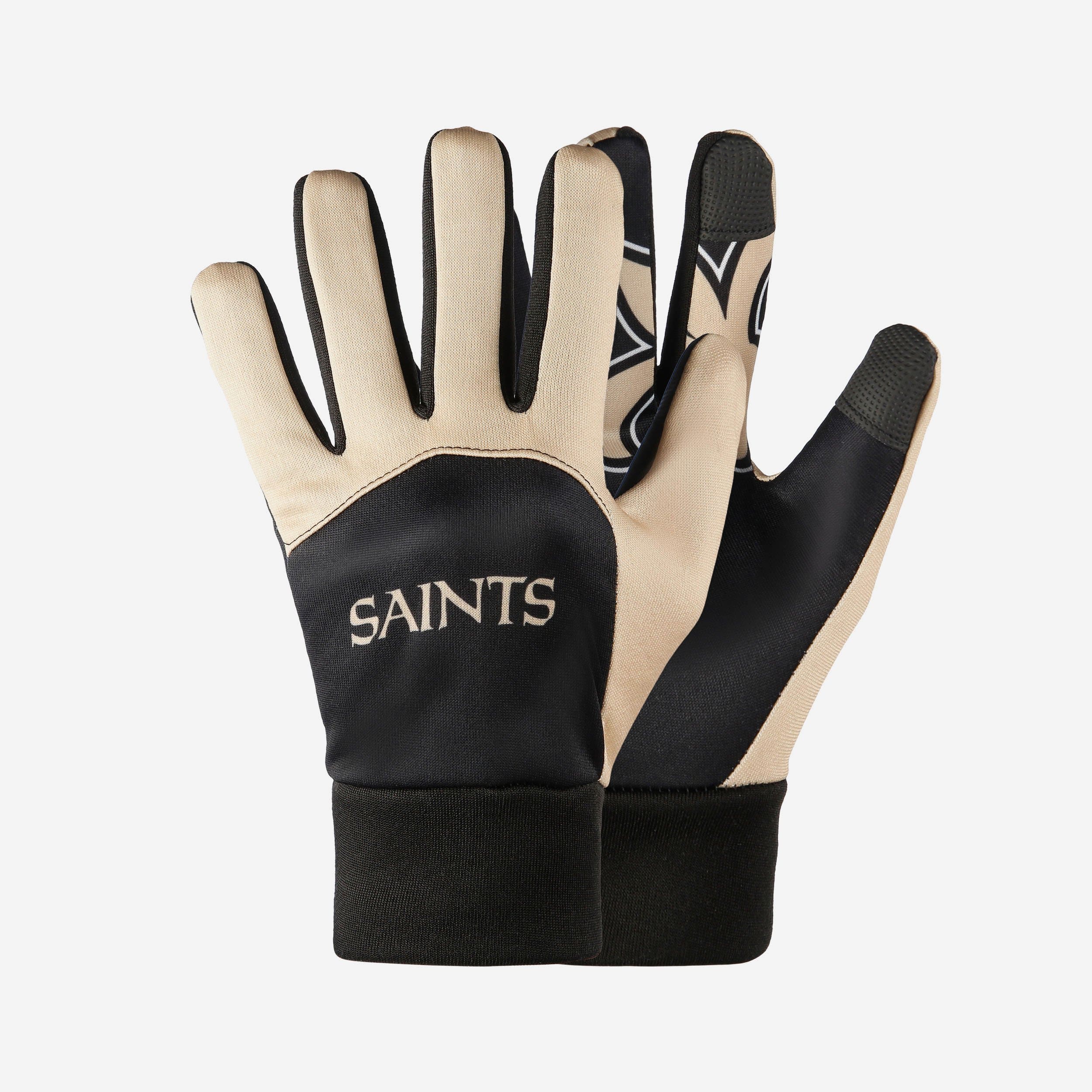 New Orleans Saints Palm Logo Texting Gloves