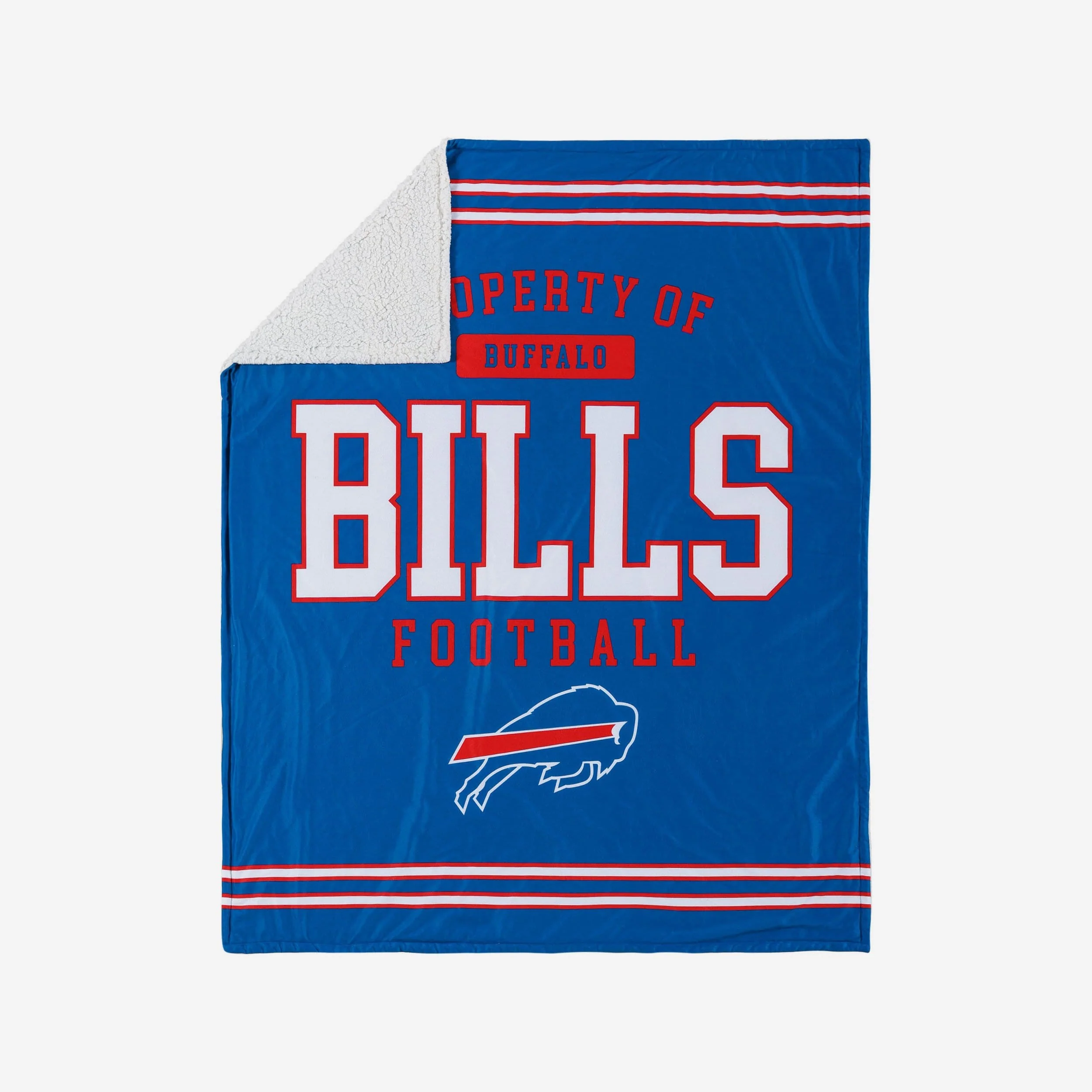 Buffalo Bills Team Property Sherpa Plush Throw Blanket 1 Buffalo Bills Team Property Sherpa Plush Throw Blanket