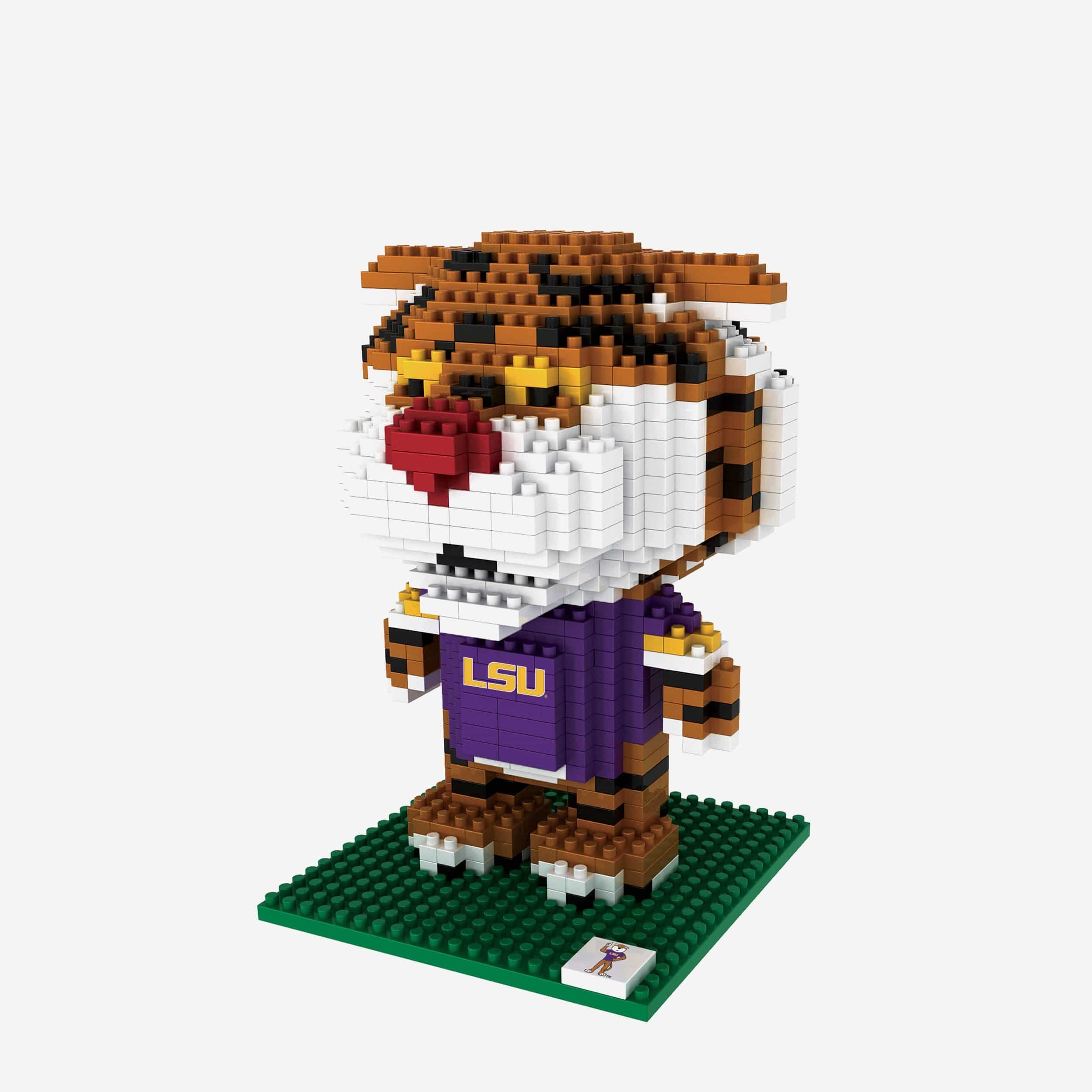 Mike the Tiger LSU Tigers BRXLZ Mascot