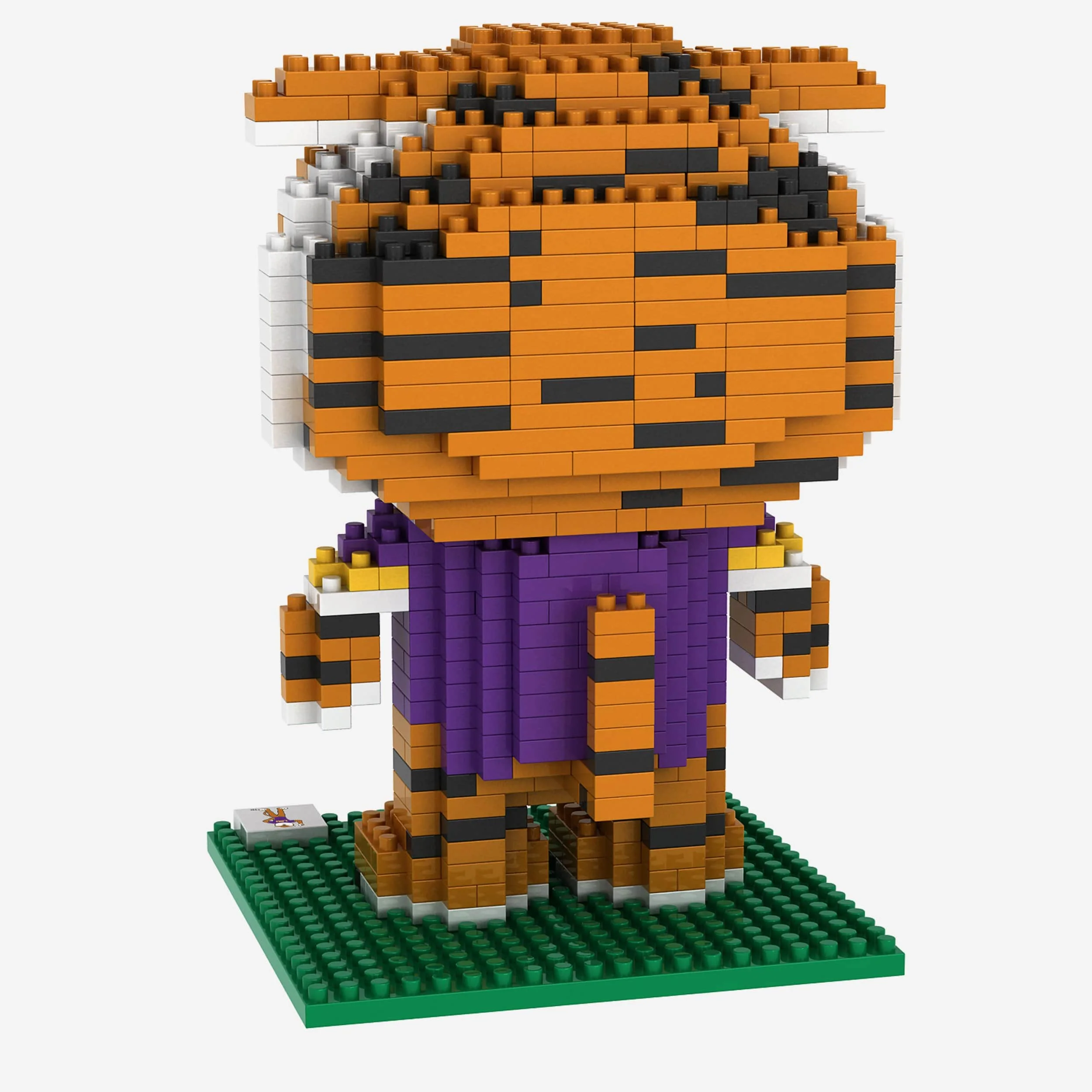 Mike the Tiger LSU Tigers BRXLZ Mascot 4 Mike the Tiger LSU Tigers BRXLZ Mascot