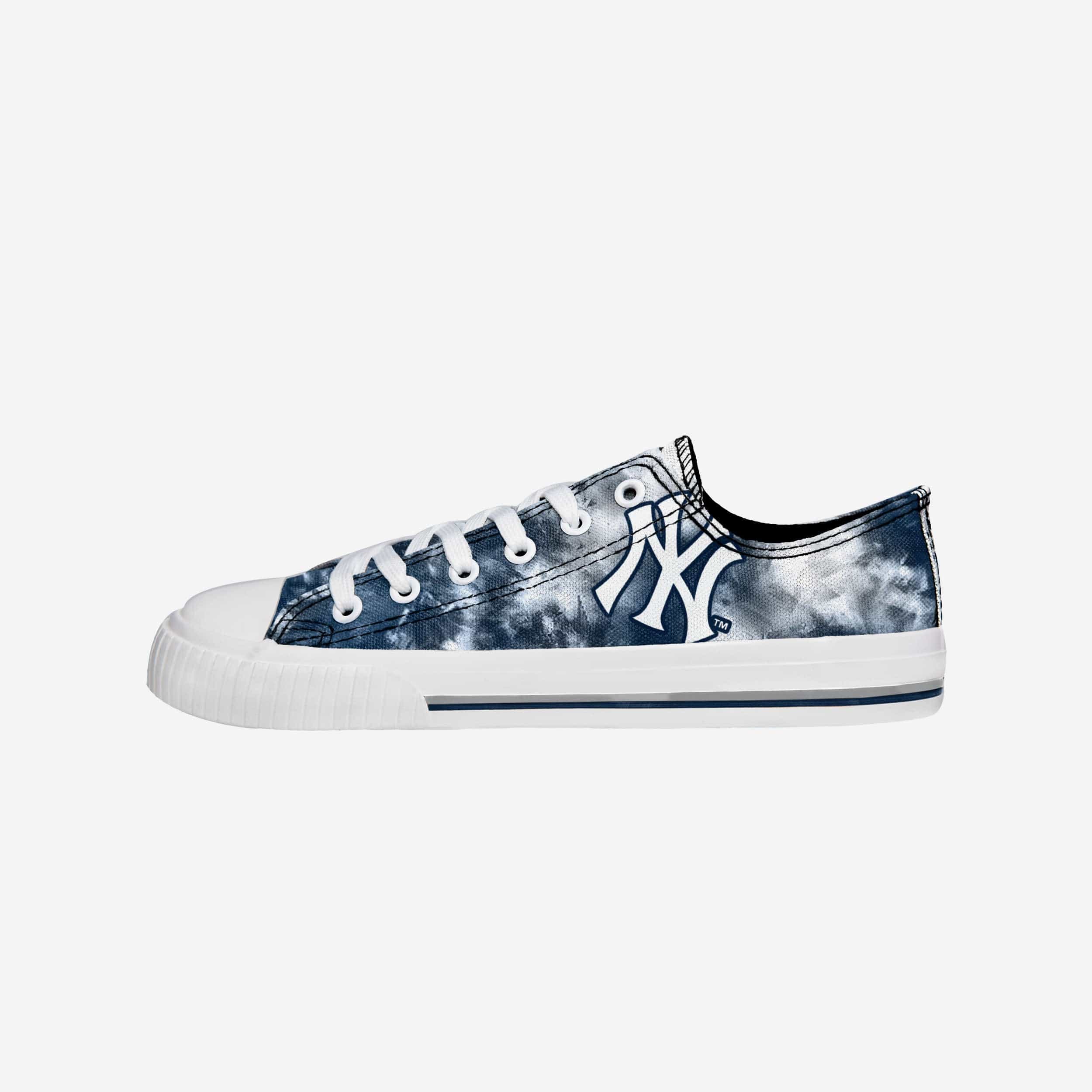 New York Yankees Womens Low Top Tie-Dye Canvas Shoe