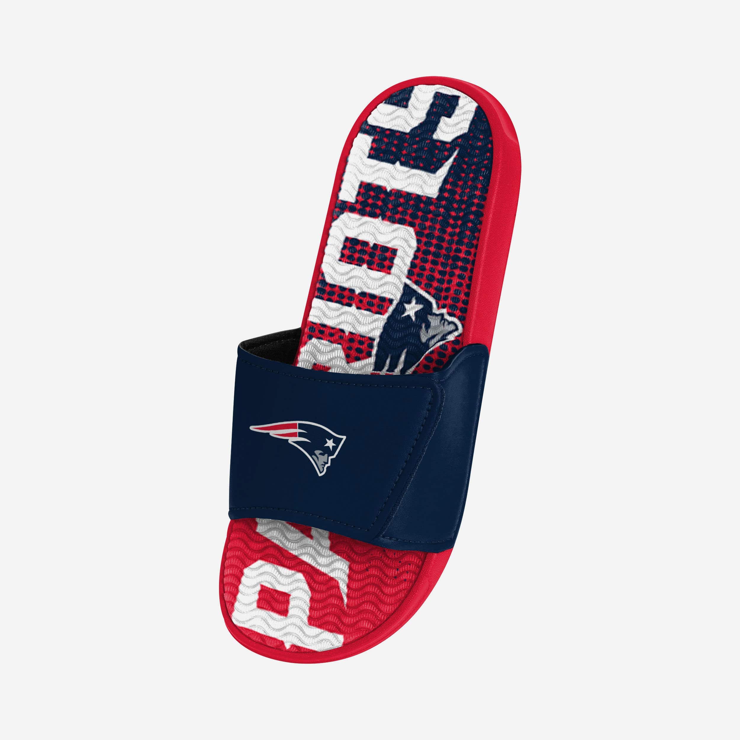 New England Patriots Gradient Wordmark Gel Slide 2 New England Patriots Gradient Wordmark Gel Slide