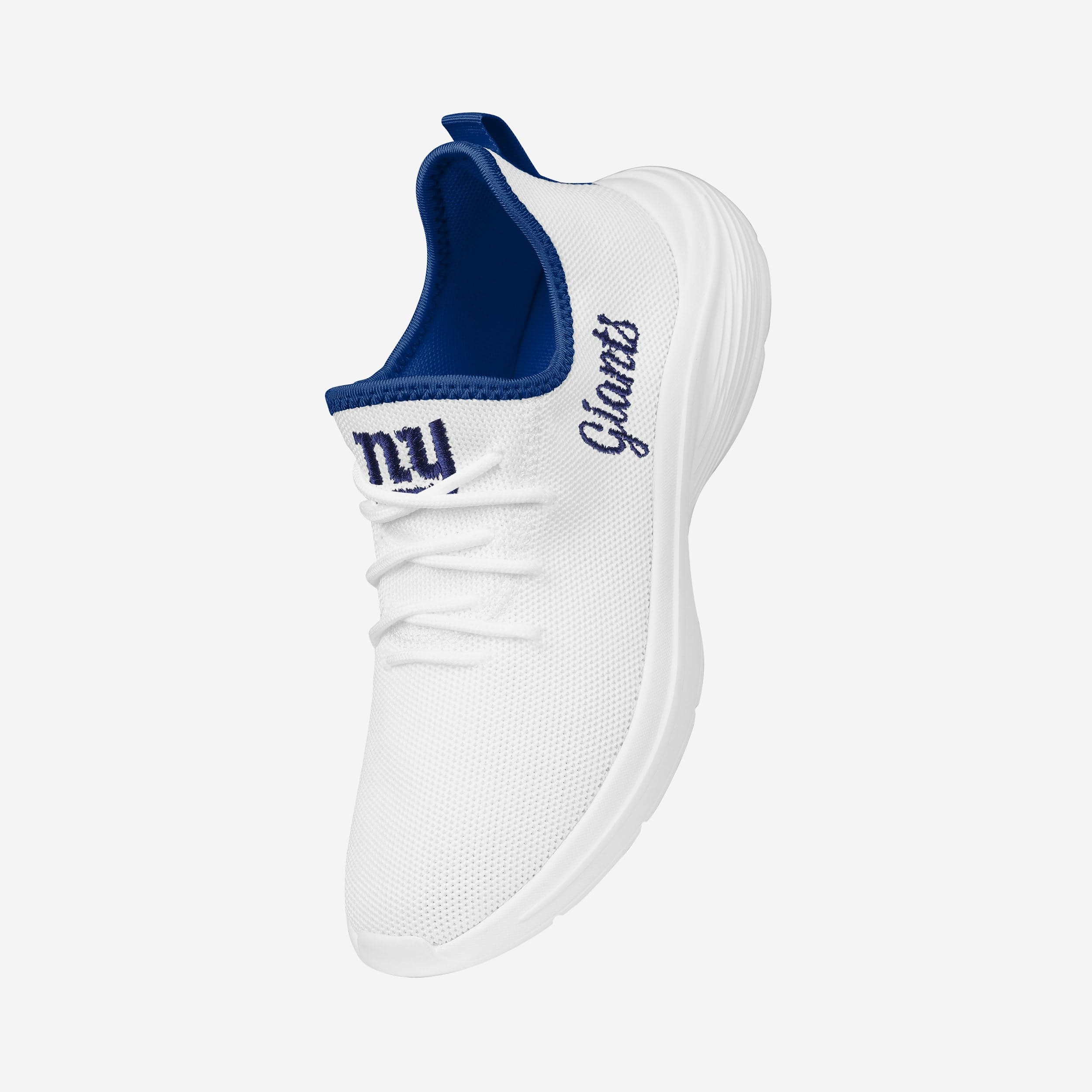 New York Giants Womens Midsole White Sneakers 2 New York Giants Womens Midsole White Sneakers