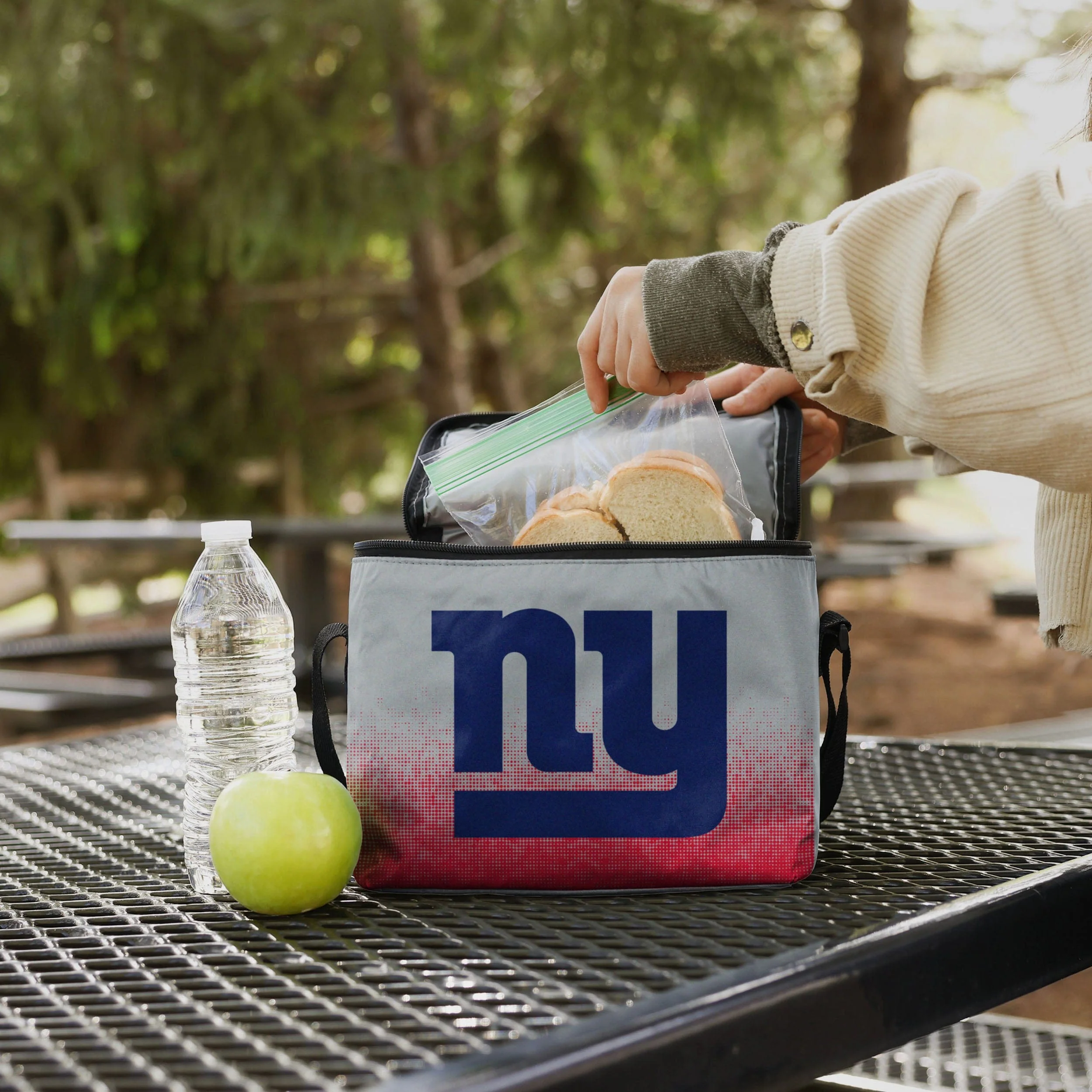 New York Giants Big Logo Gradient 6 Pack Cooler 3 New York Giants Big Logo Gradient 6 Pack Cooler