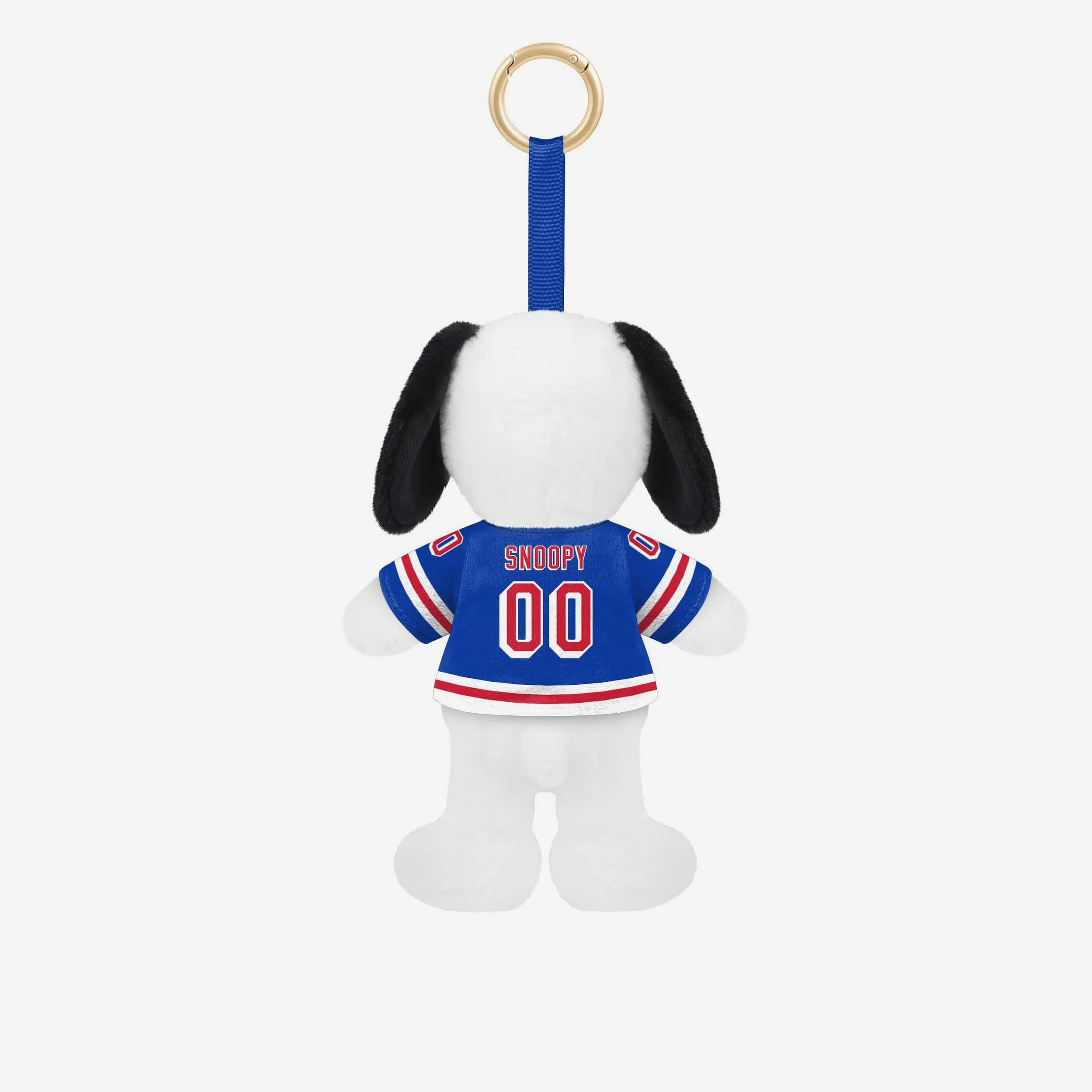 New York Rangers Plush Snoopy Peanuts Bag Charm Keychain 2 New York Rangers Plush Snoopy Peanuts Bag Charm Keychain