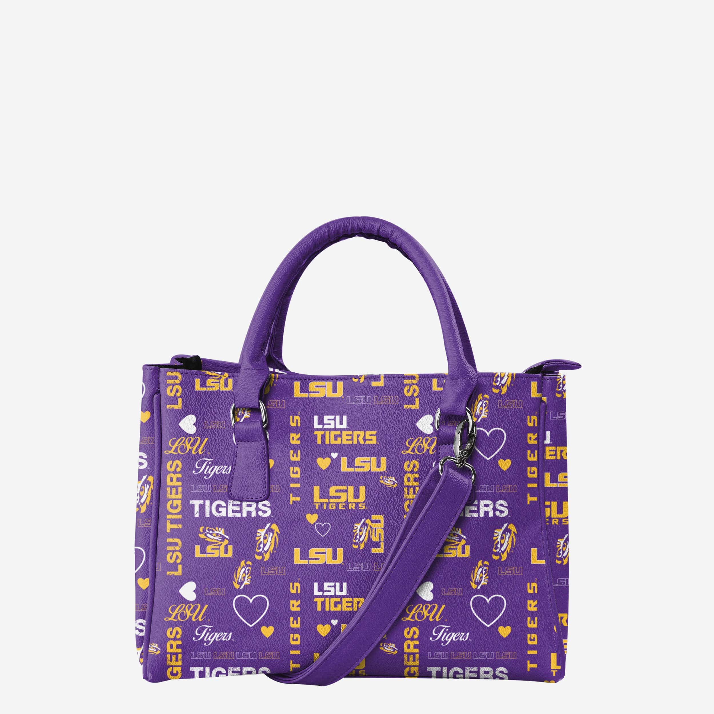LSU Tigers Logo Love Purse