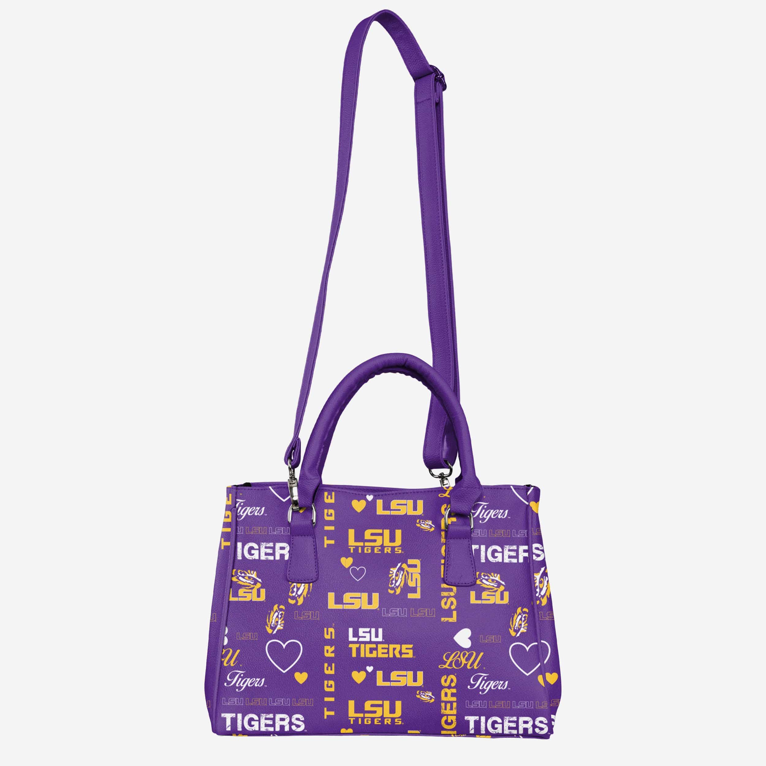 LSU Tigers Logo Love Purse 5 LSU Tigers Logo Love Purse