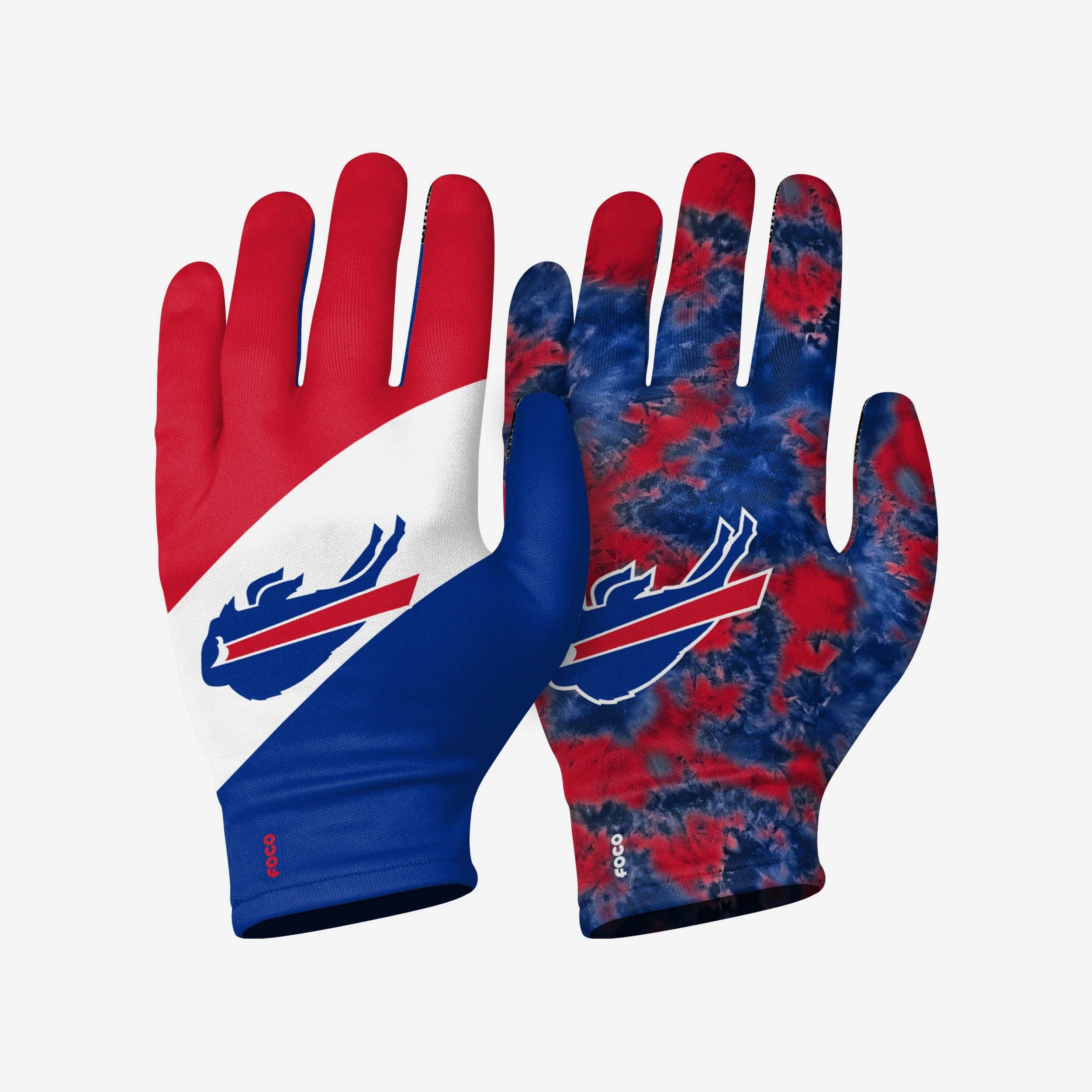Buffalo Bills 2 Pack Reusable Stretch Gloves