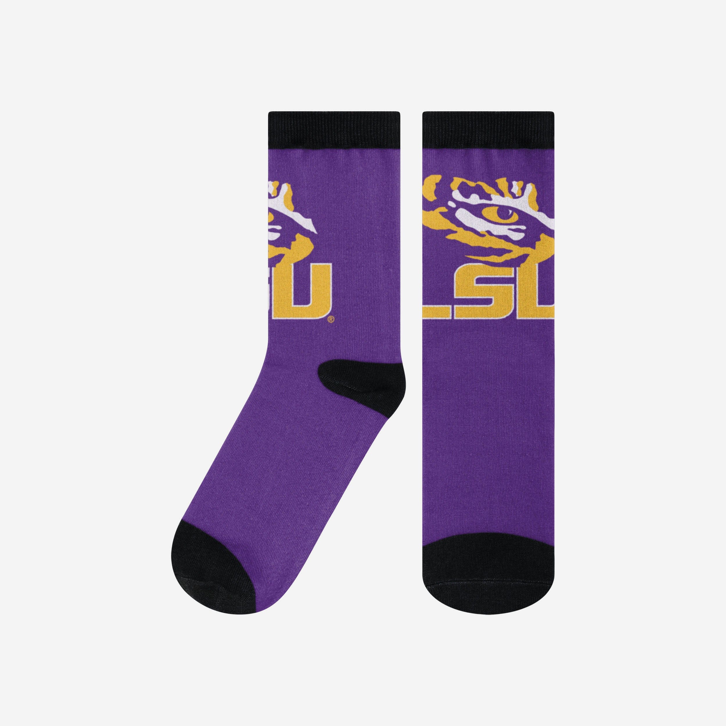 LSU Tigers Primetime Socks