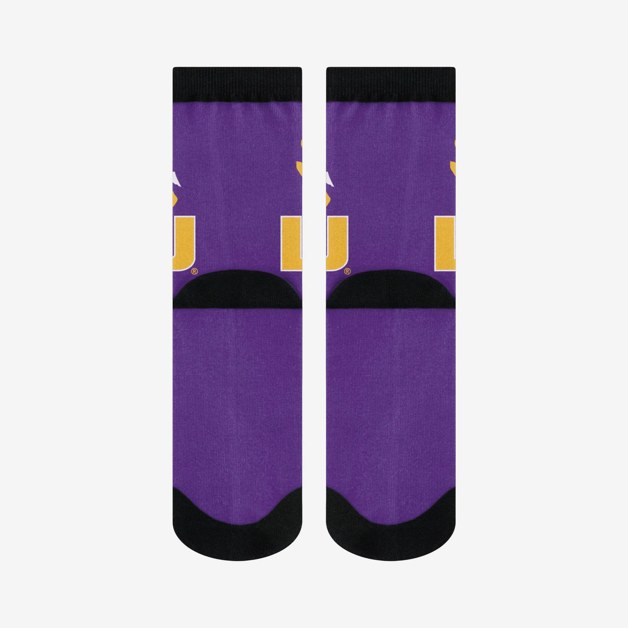 LSU Tigers Primetime Socks 4 LSU Tigers Primetime Socks