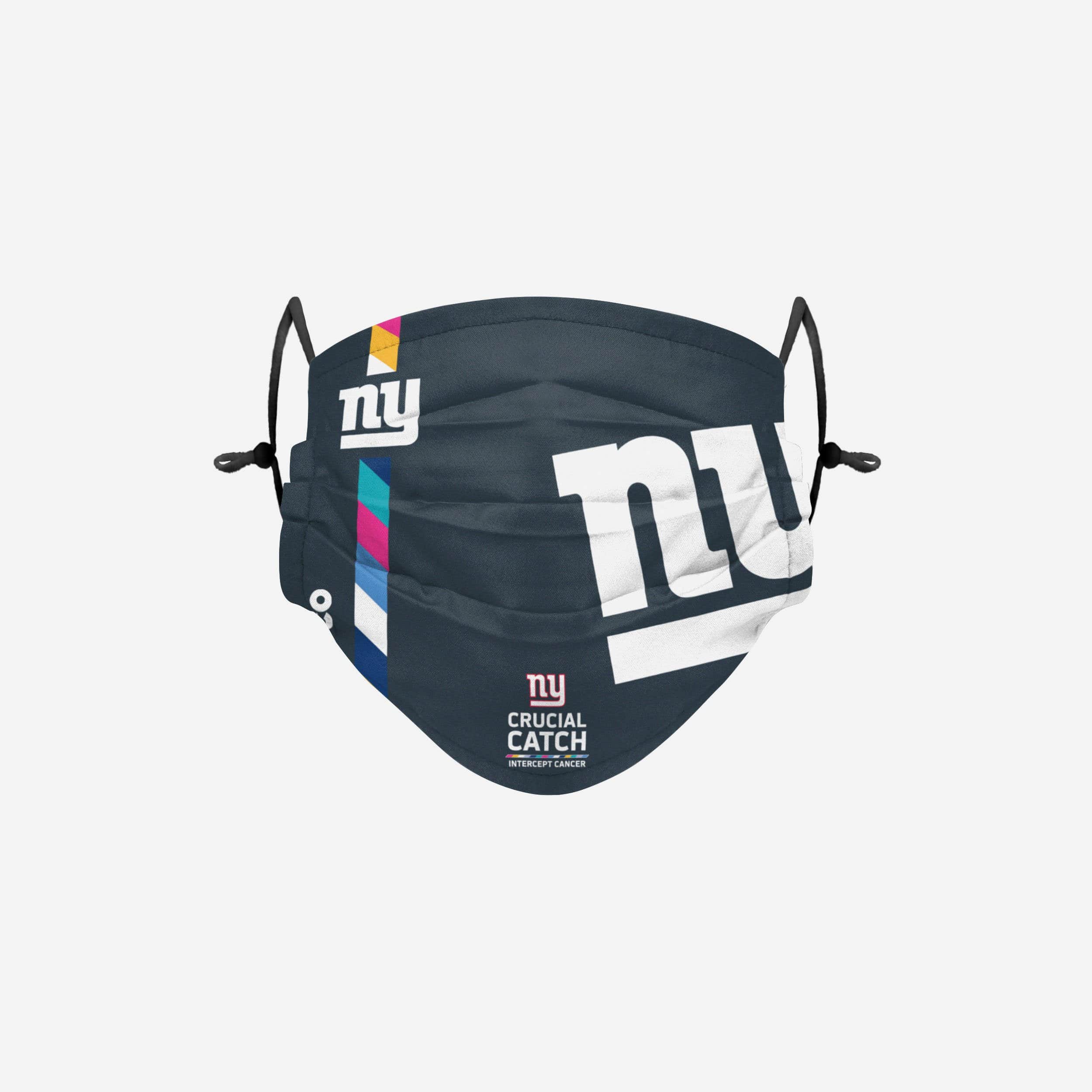 New York Giants Crucial Catch Adjustable Face Cover 1 New York Giants Crucial Catch Adjustable Face Cover