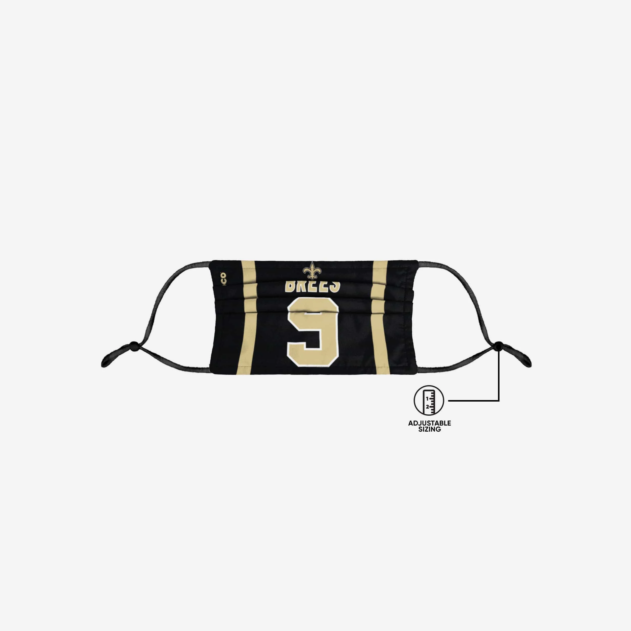 Drew Brees New Orleans Saints Adjustable Face Cover 5 Drew Brees New Orleans Saints Adjustable Face Cover