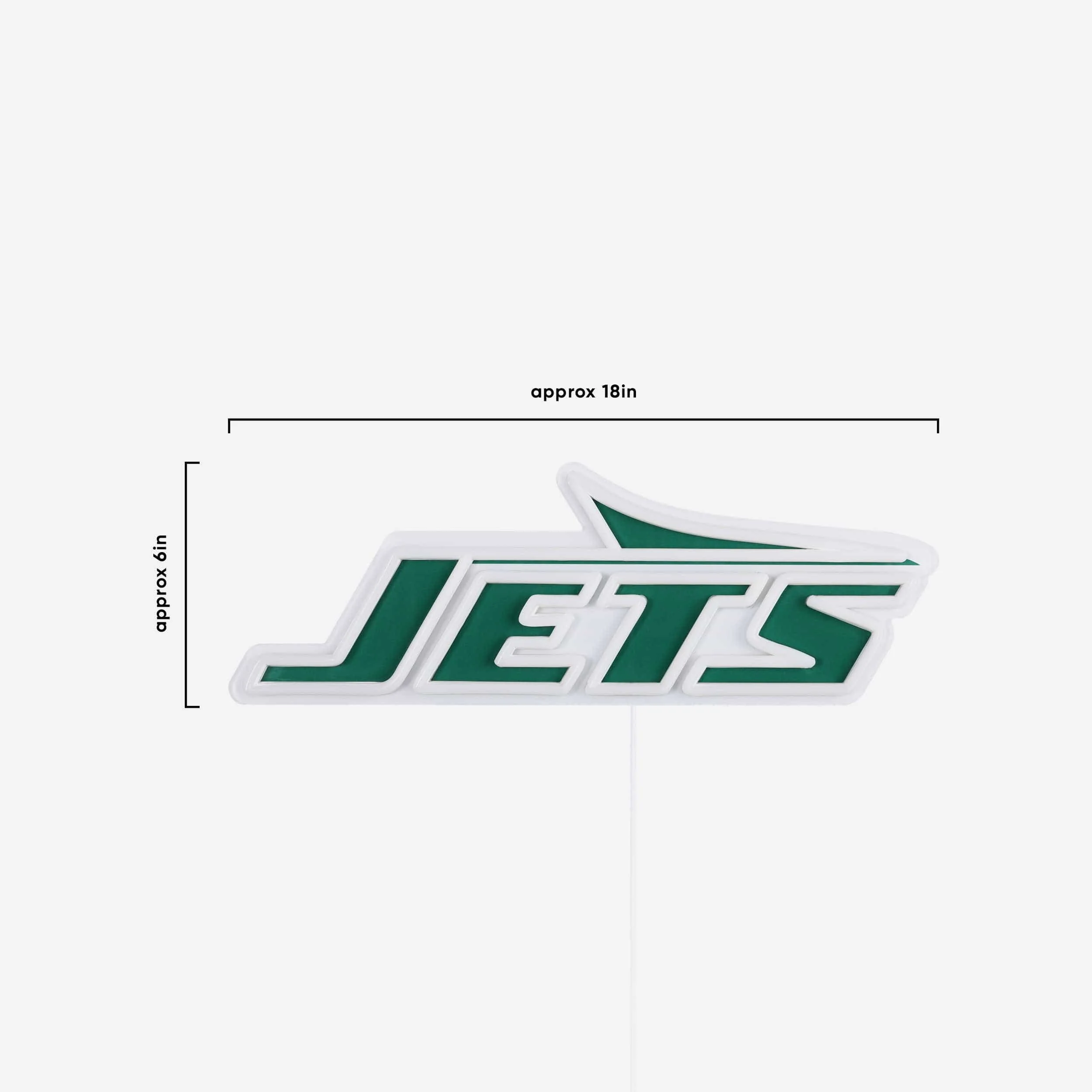 New York Jets LED Neon Light Up Team Logo Sign 5 New York Jets LED Neon Light Up Team Logo Sign