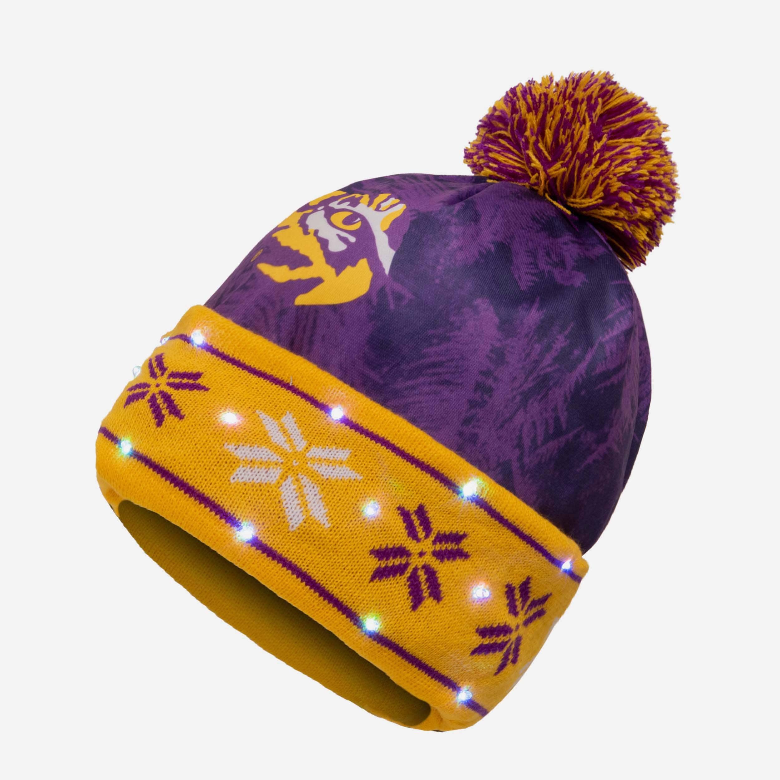 LSU Tigers Big Logo Light Up Beanie