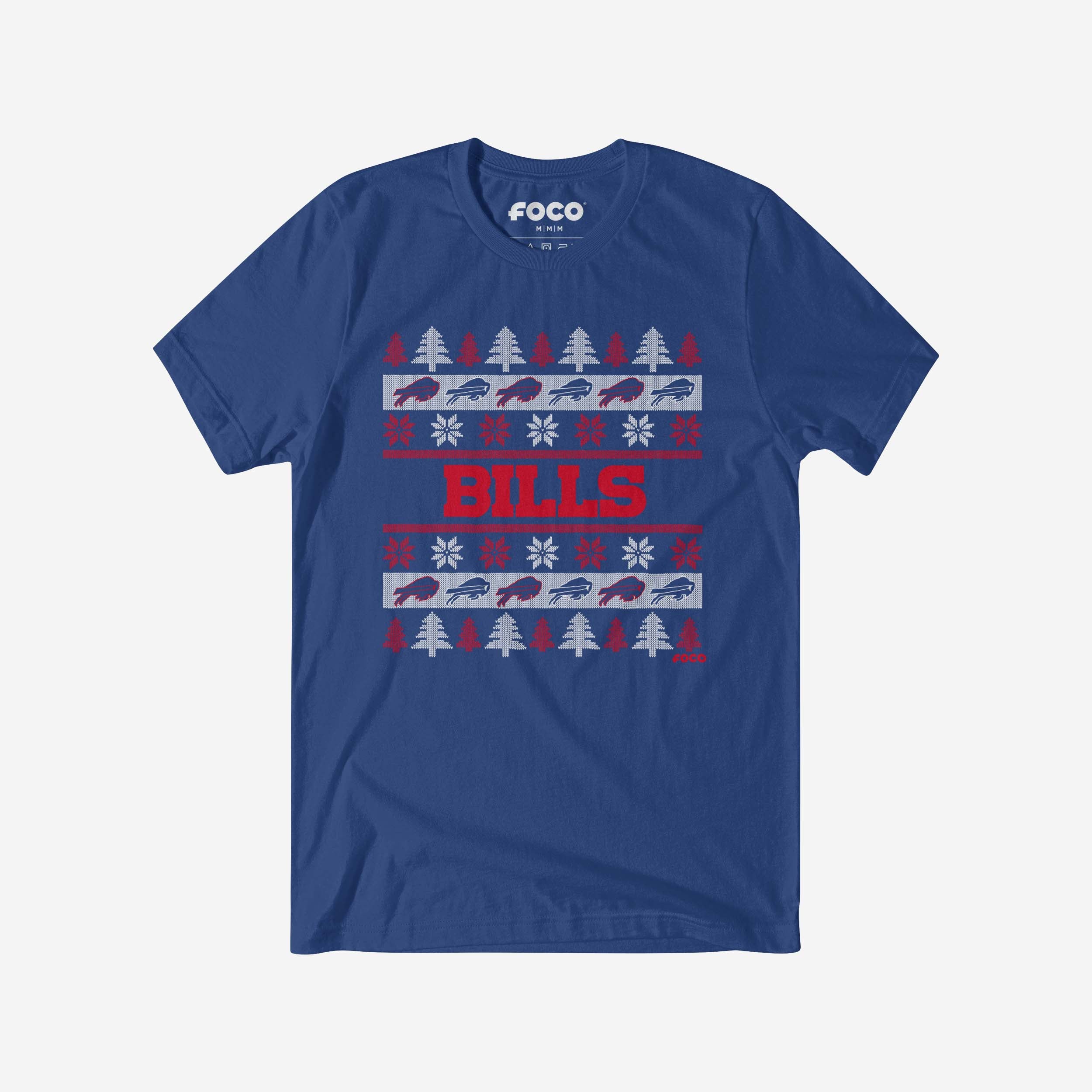 Buffalo Bills Holiday Sweater T-Shirt