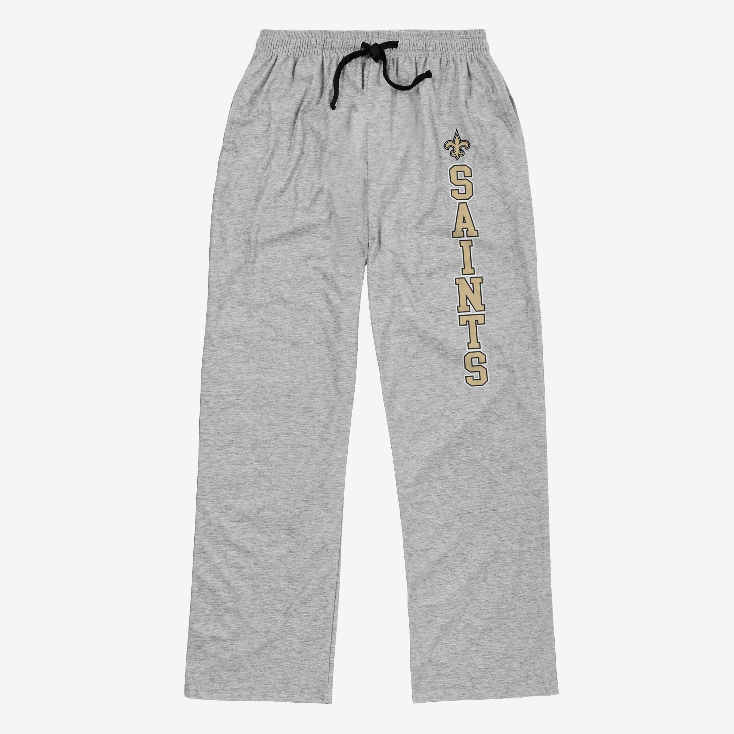 New Orleans Saints Athletic Gray Lounge Pants 4 New Orleans Saints Athletic Gray Lounge Pants