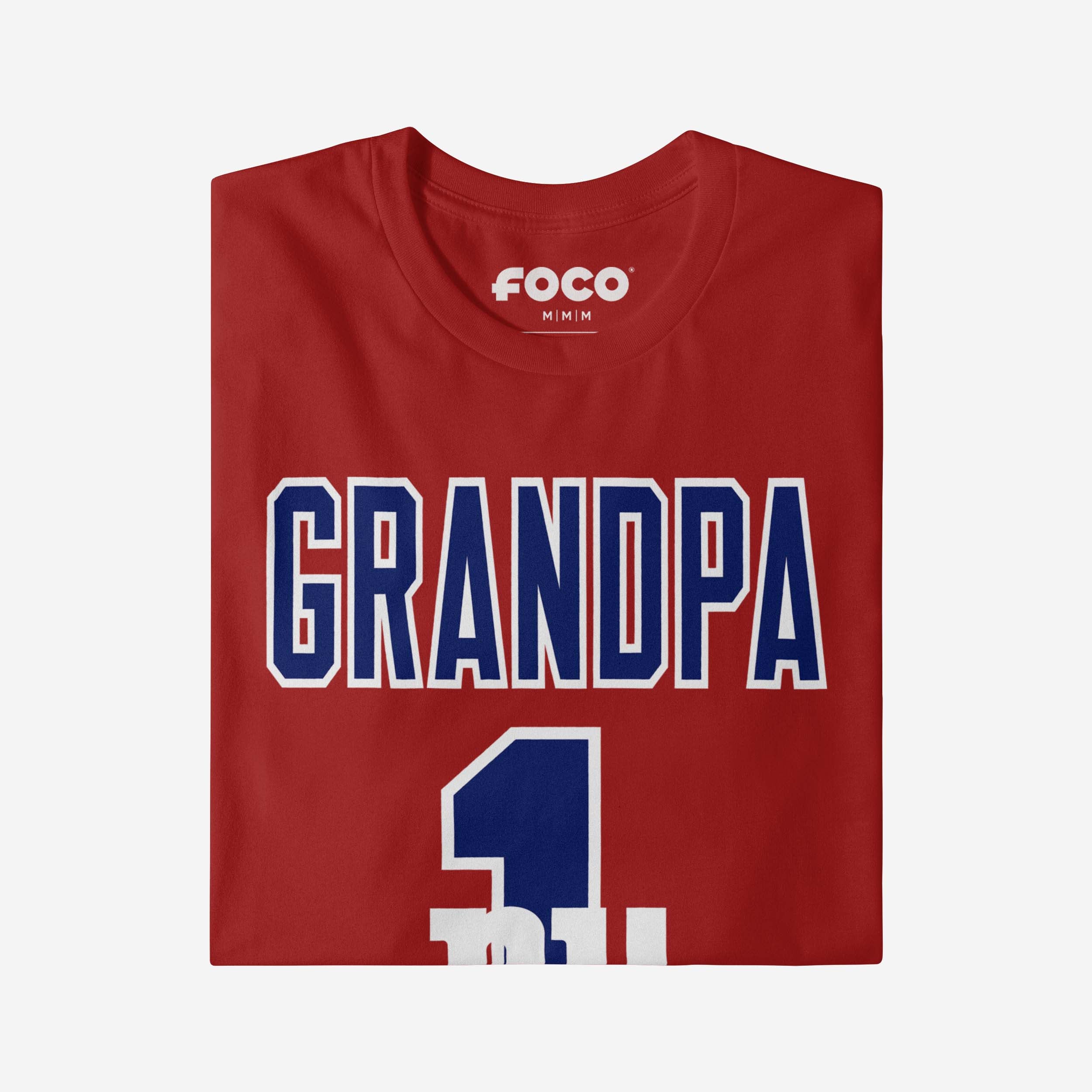 New York Giants Number 1 Grandpa T-Shirt 3 New York Giants Number 1 Grandpa T-Shirt
