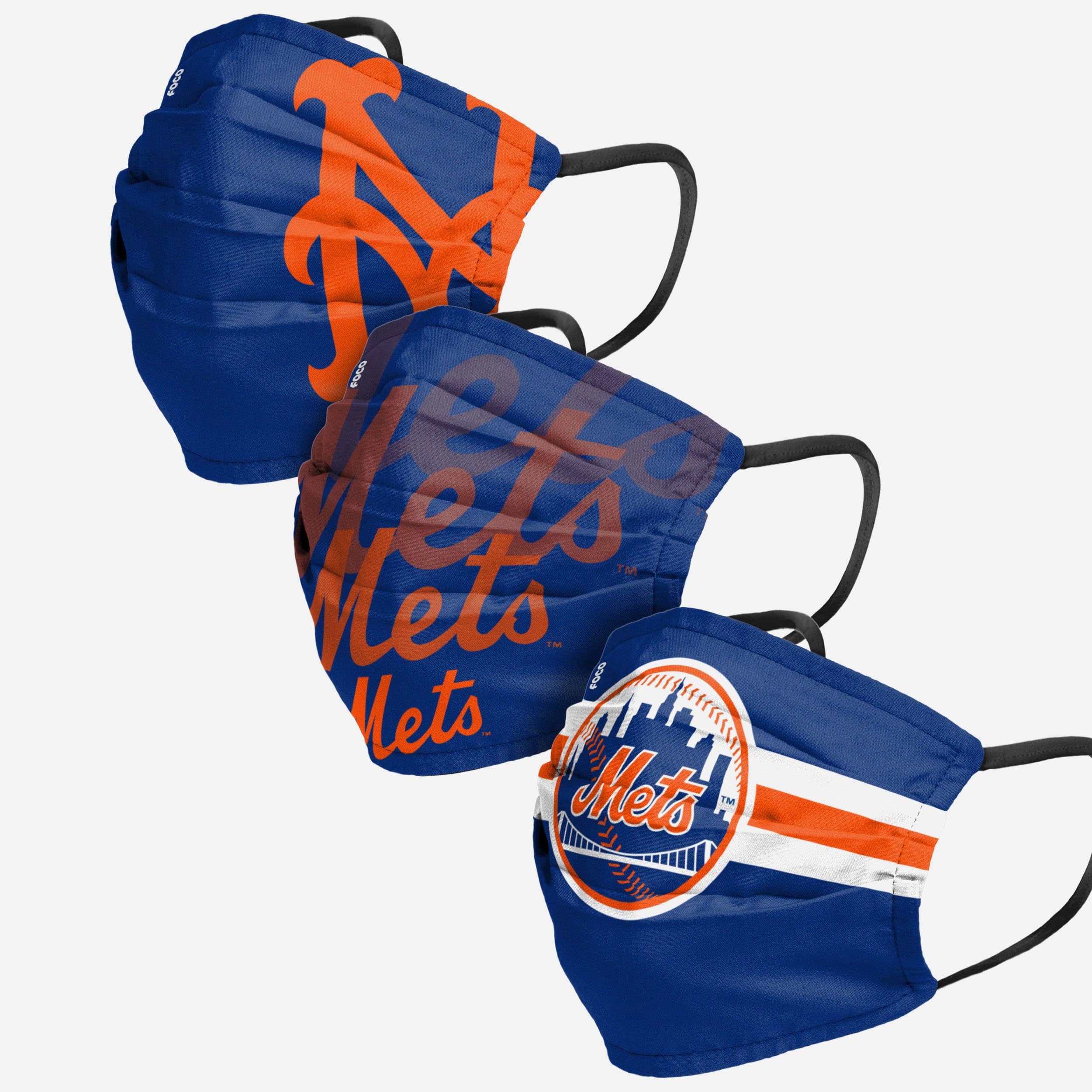New York Mets Matchday 3 Pack Face Cover