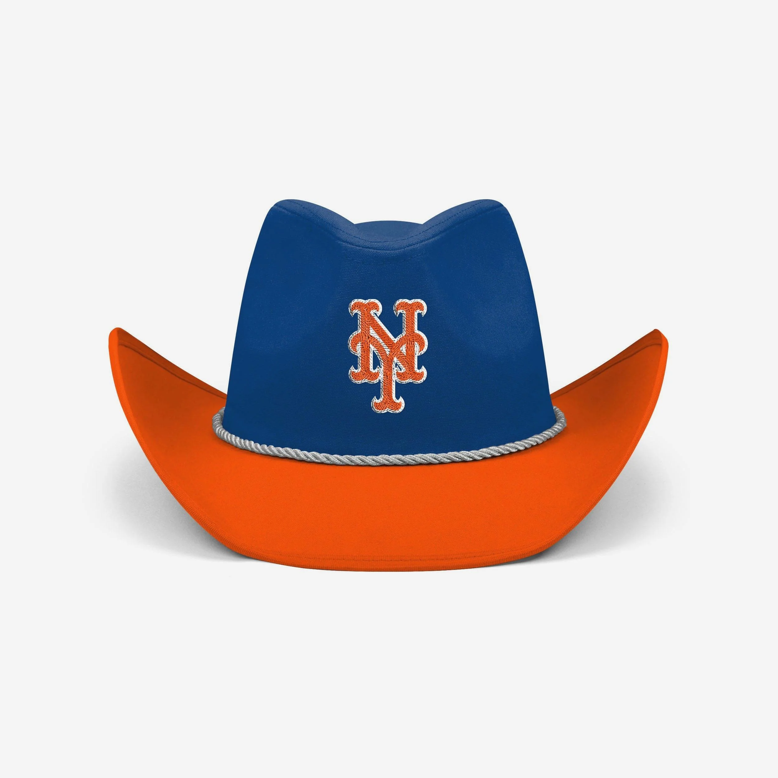New York Mets Two Tone Cowboy Hat 3 New York Mets Two Tone Cowboy Hat