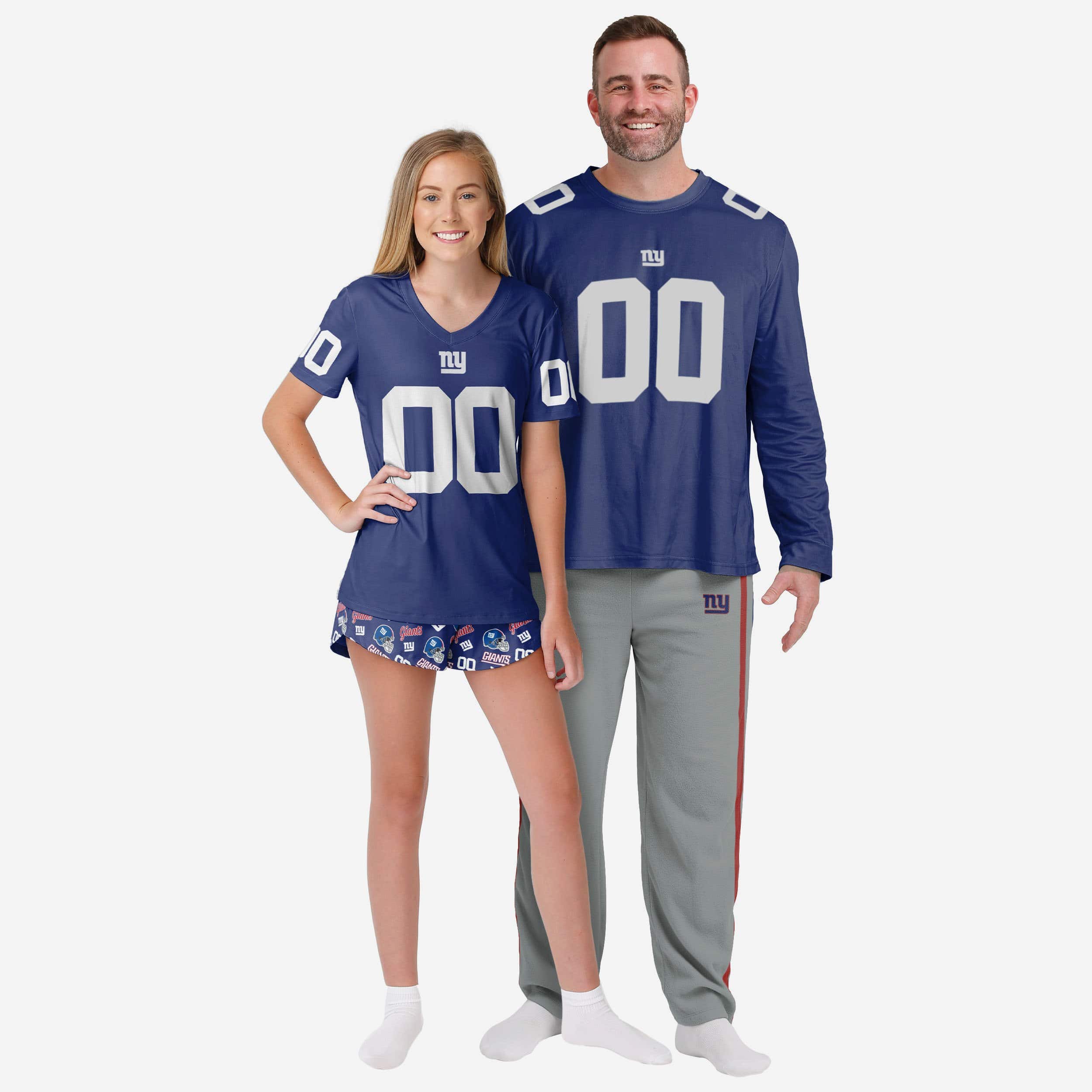 New York Giants Gameday Ready Pajama Set 3 New York Giants Gameday Ready Pajama Set