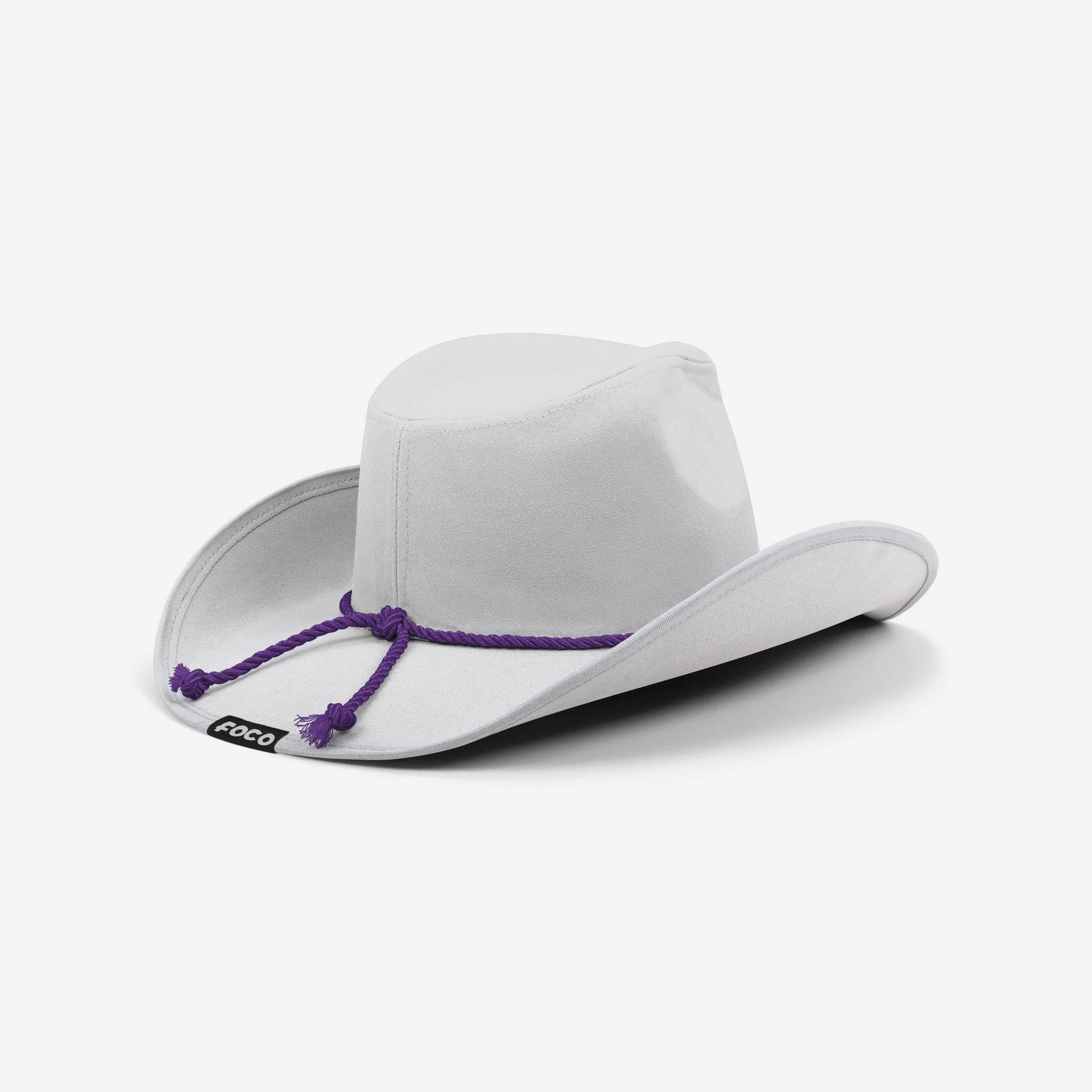 LSU Tigers White Rhinestone Logo Cowboy Hat 5 LSU Tigers White Rhinestone Logo Cowboy Hat