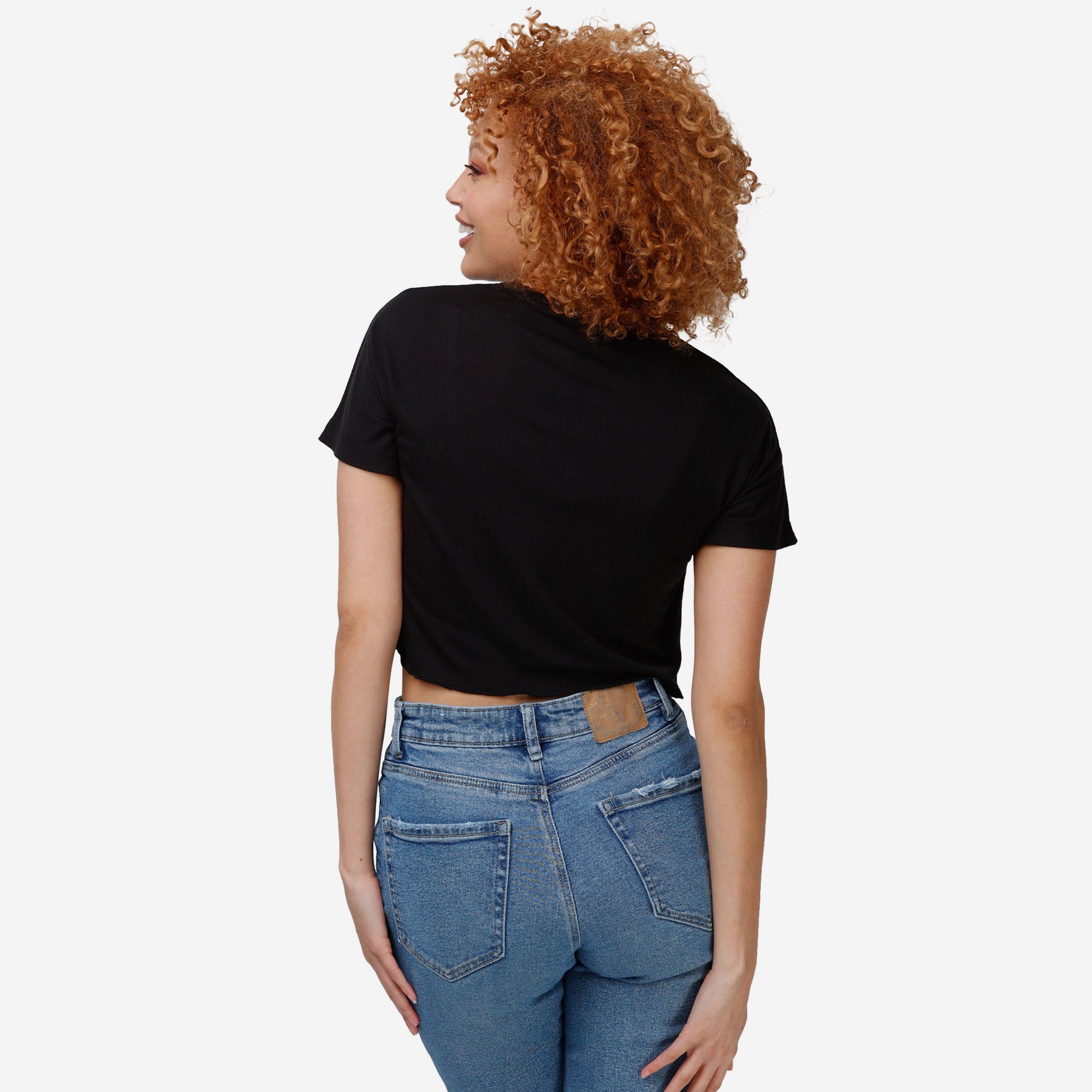 Buffalo Bills Womens Petite Distressed Wordmark Crop Top 2 Buffalo Bills Womens Petite Distressed Wordmark Crop Top