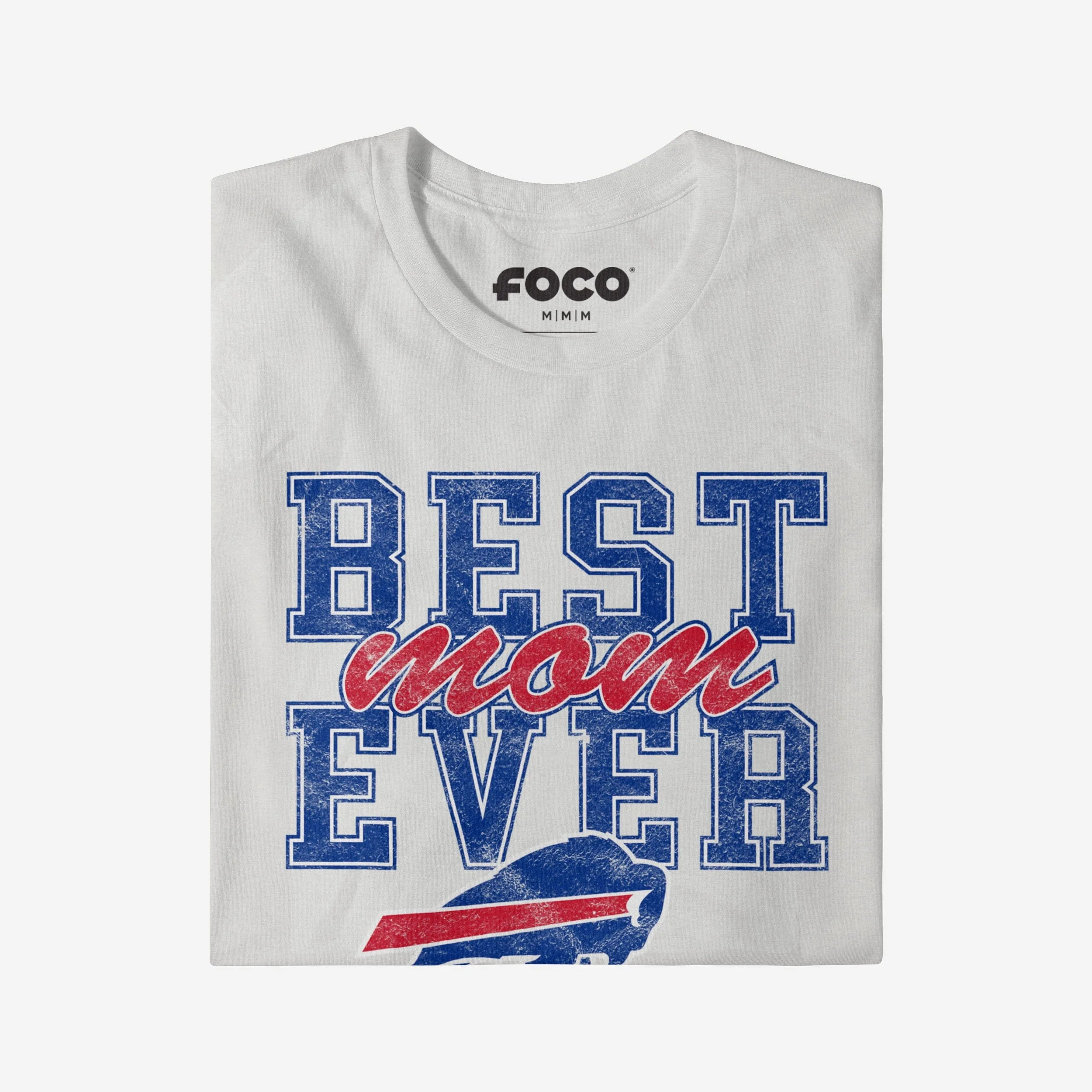 Buffalo Bills Best Mom Ever Stacked T-Shirt 3 Buffalo Bills Best Mom Ever Stacked T-Shirt