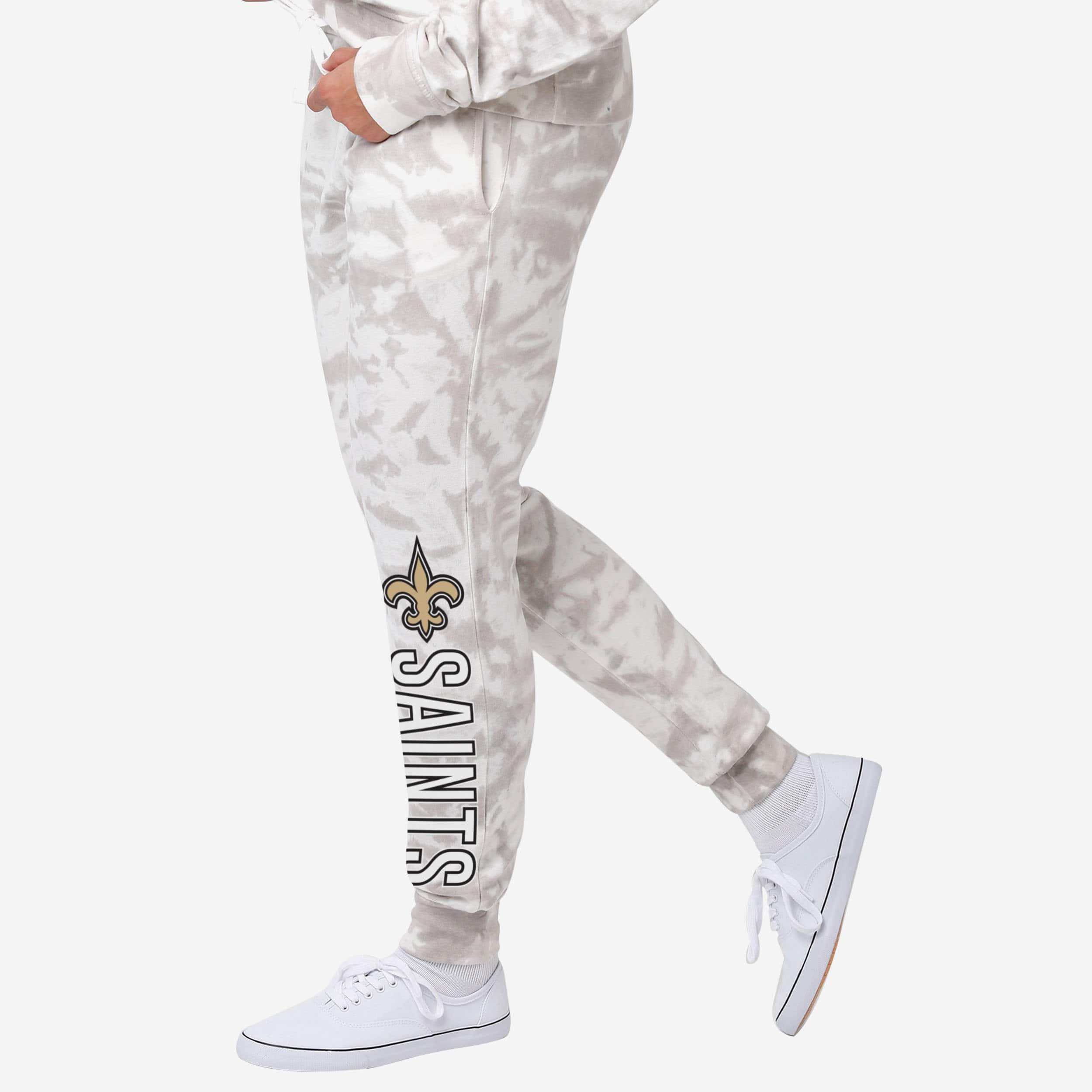 New Orleans Saints Womens Cloud Coverage Joggers 1 New Orleans Saints Womens Cloud Coverage Joggers