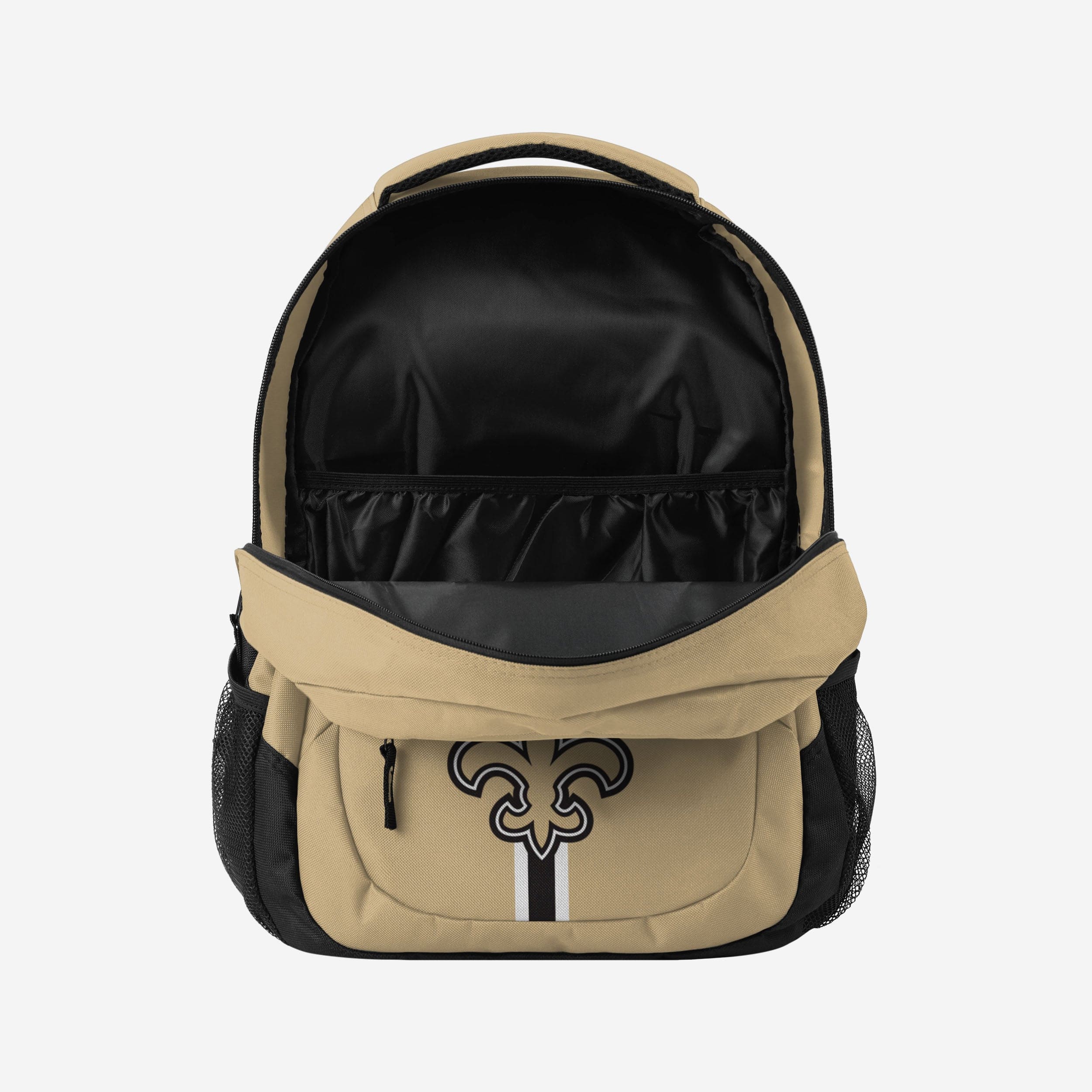 New Orleans Saints Old Gold Alternate Color Action Backpack 3 New Orleans Saints Old Gold Alternate Color Action Backpack