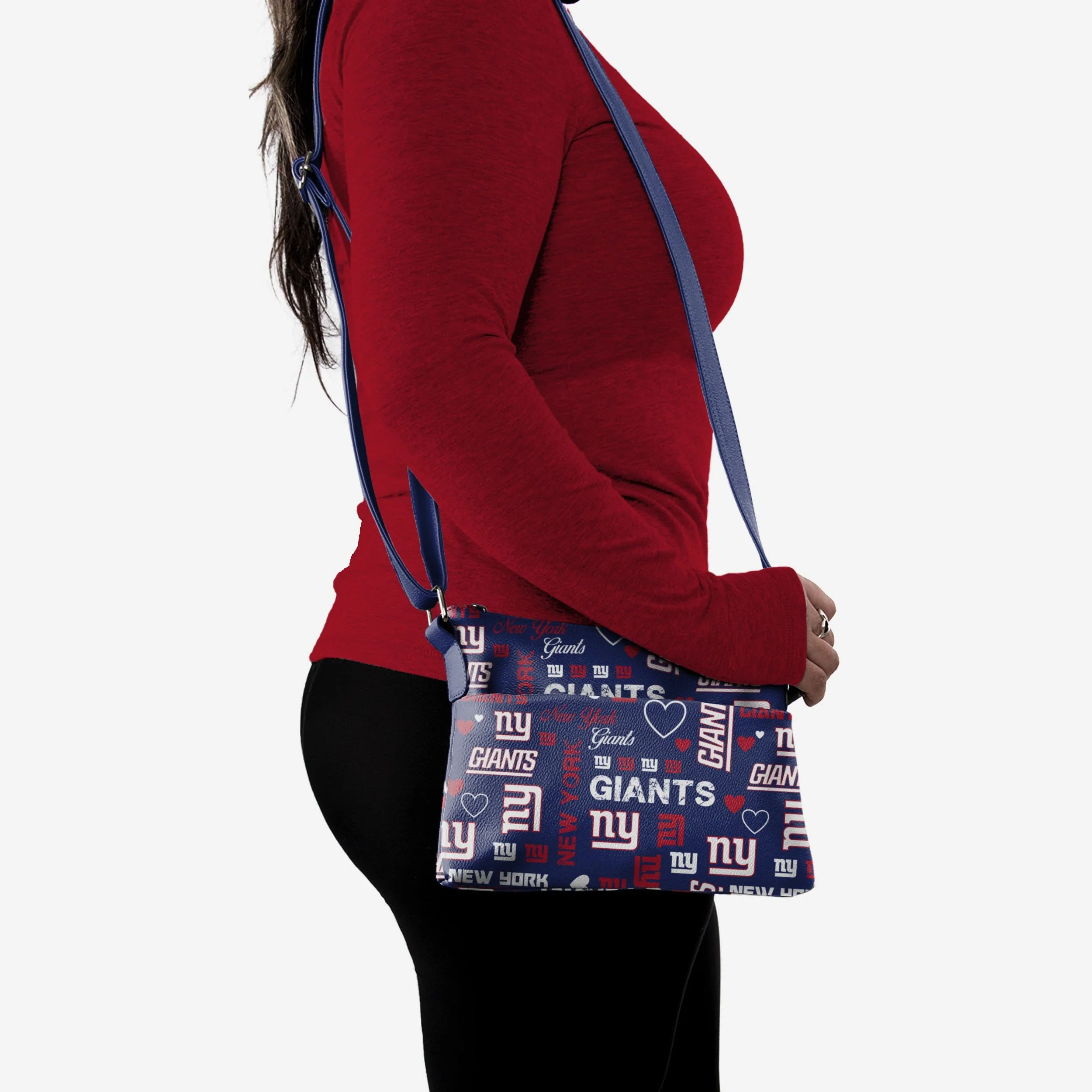 New York Giants Logo Love Crossbody Purse 2 New York Giants Logo Love Crossbody Purse