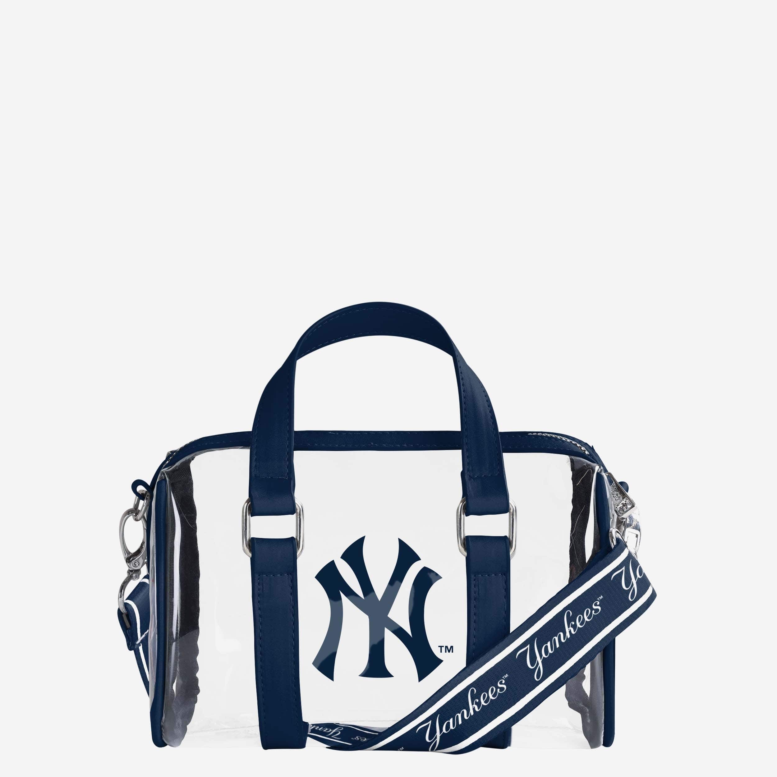 New York Yankees Clear Barrel Bag