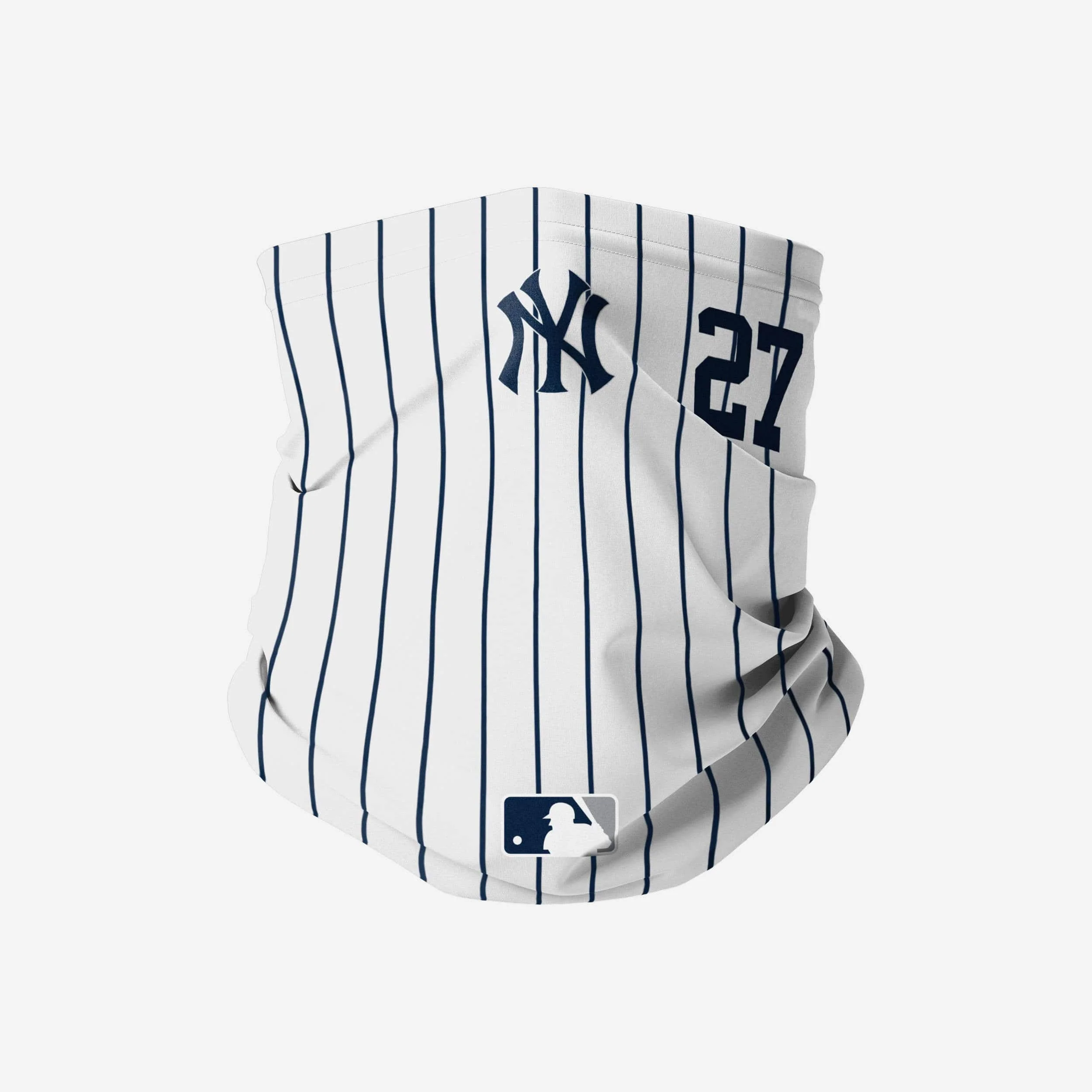 Giancarlo Stanton New York Yankees On-Field Gameday Pinstripe Stitched Gaiter Scarf