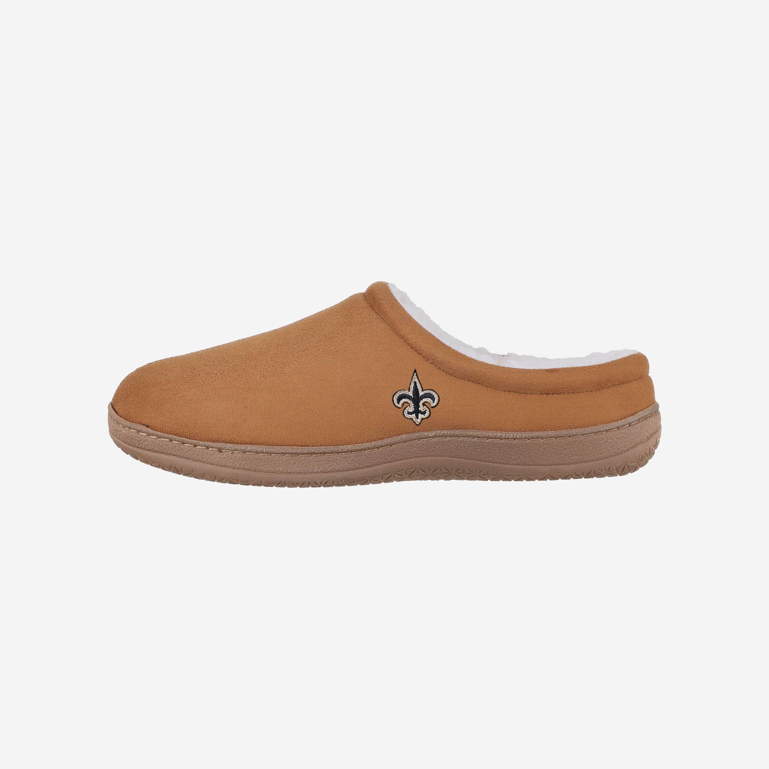New Orleans Saints Low Top Suede Slipper