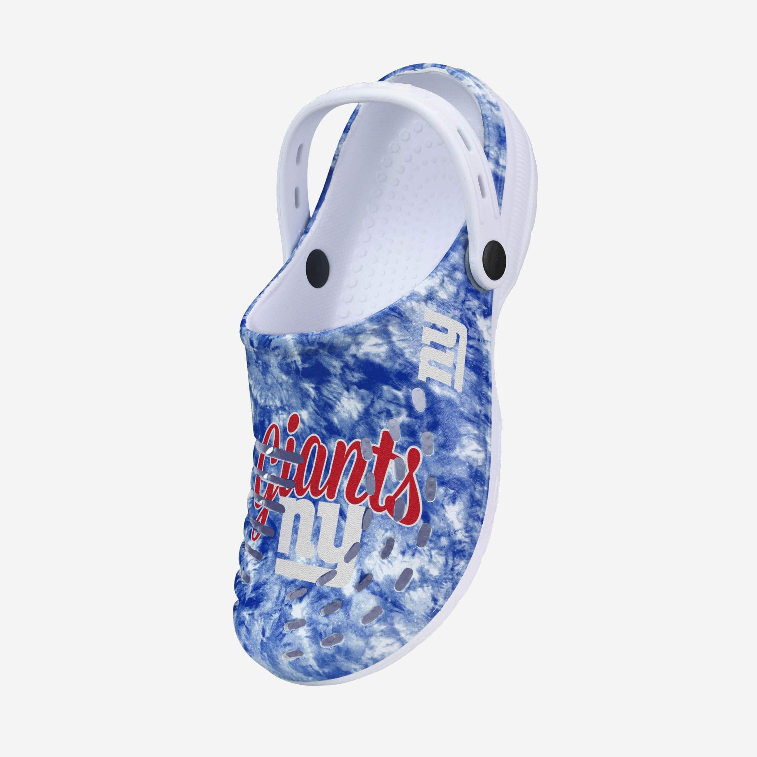 New York Giants Womens Cloudie Clog With Strap 2 New York Giants Womens Cloudie Clog With Strap