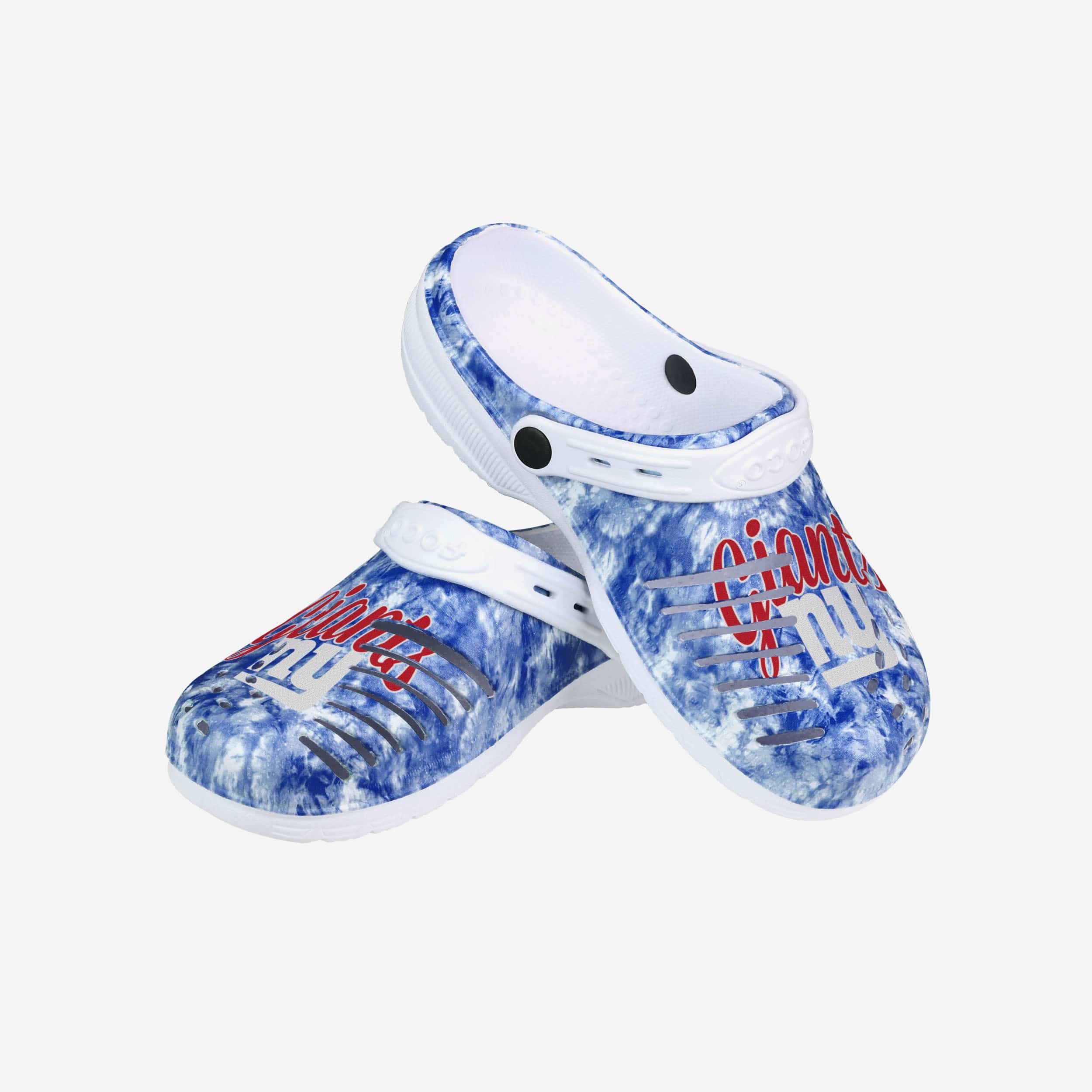 New York Giants Womens Cloudie Clog With Strap 3 New York Giants Womens Cloudie Clog With Strap