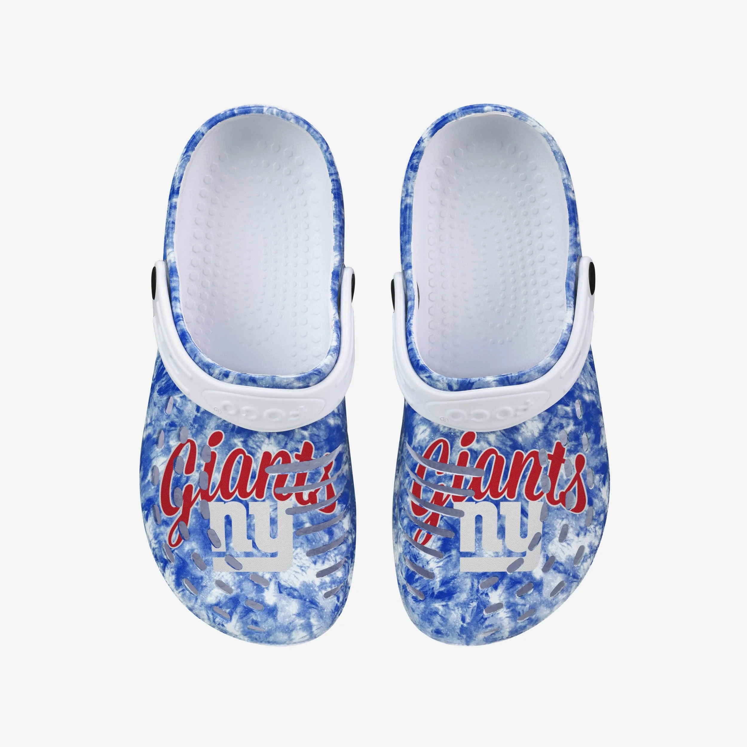 New York Giants Womens Cloudie Clog With Strap 4 New York Giants Womens Cloudie Clog With Strap