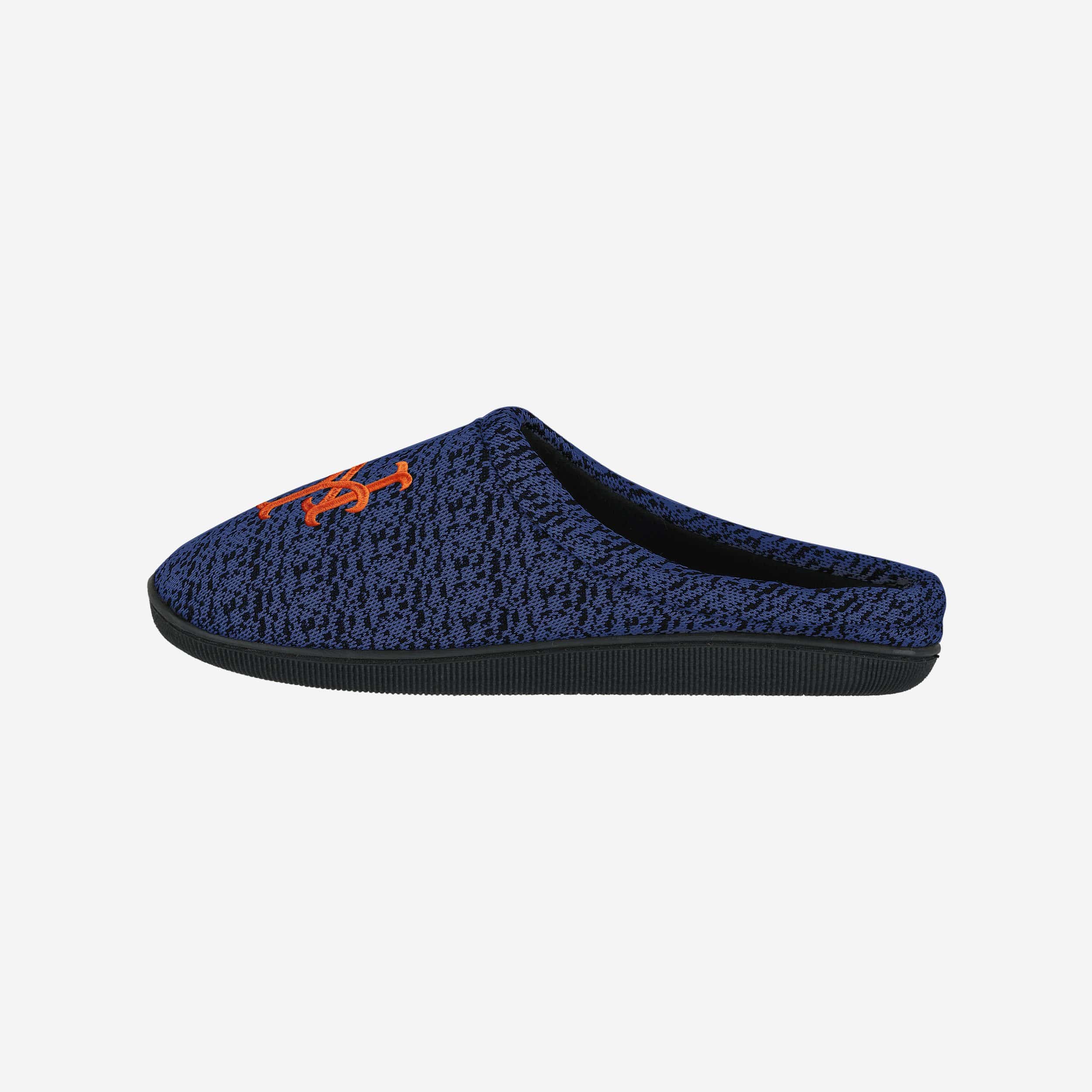 New York Mets Poly Knit Cup Sole Slipper