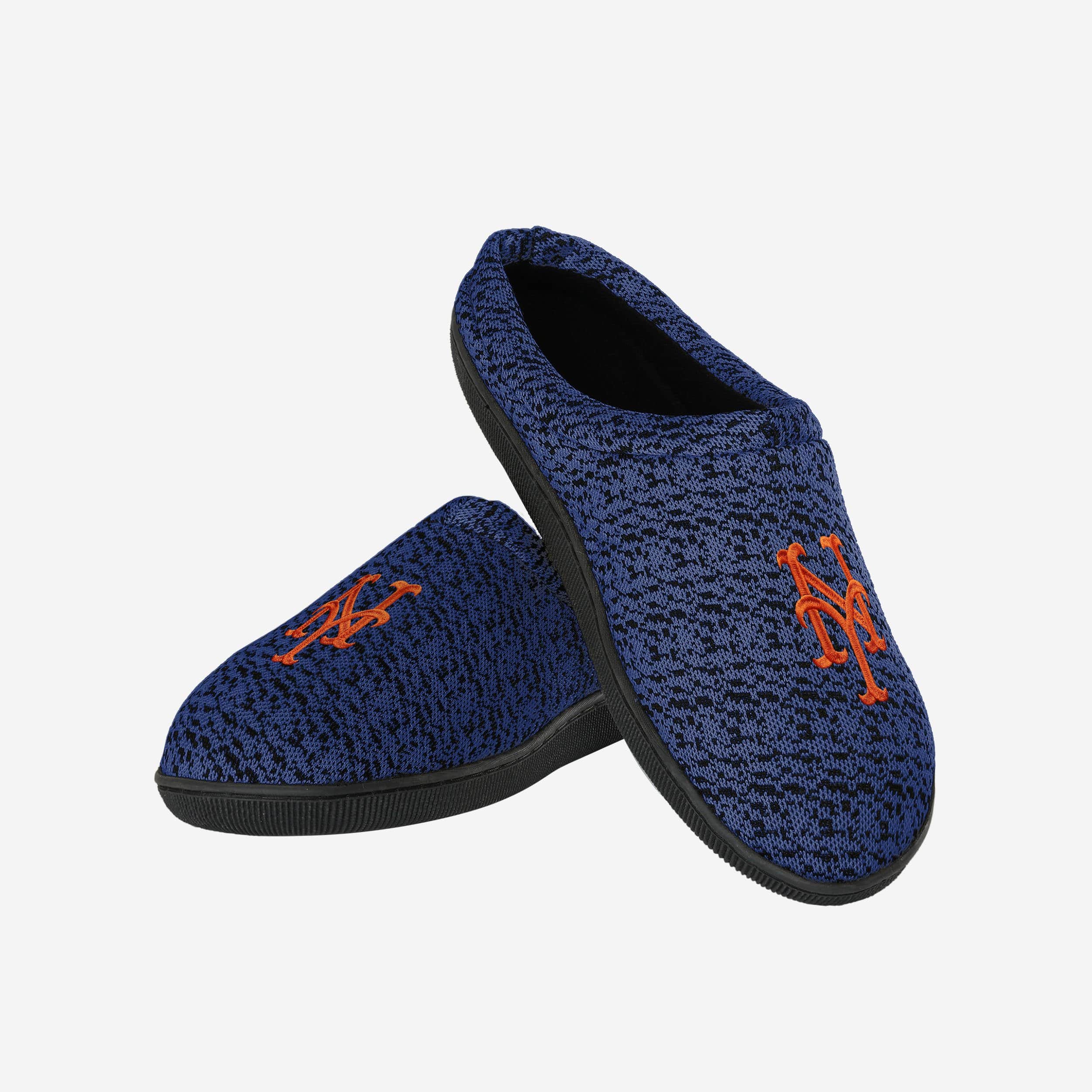 New York Mets Poly Knit Cup Sole Slipper 3 New York Mets Poly Knit Cup Sole Slipper