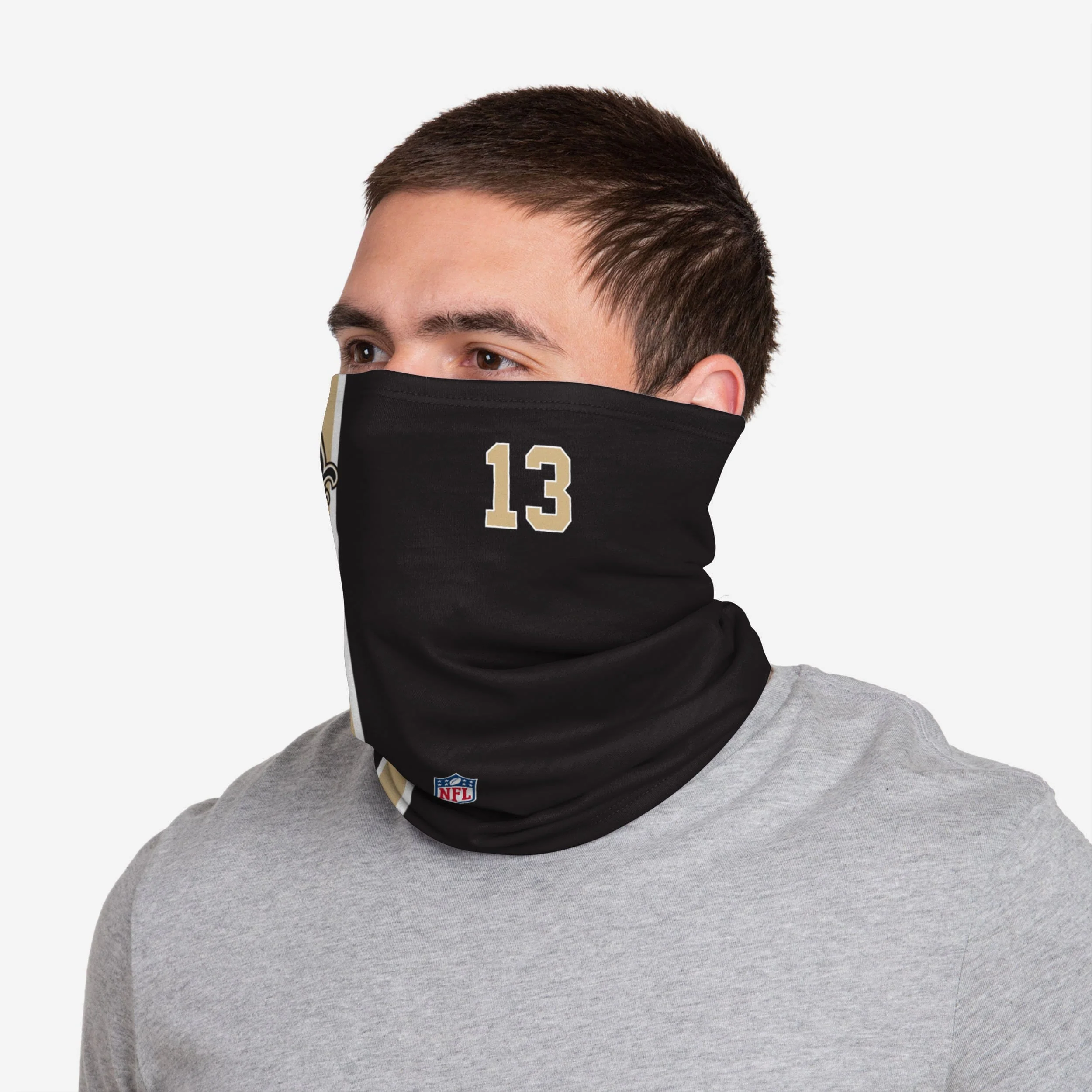 Michael Thomas New Orleans Saints On-Field Sideline Gaiter Scarf 3 Michael Thomas New Orleans Saints On-Field Sideline Gaiter Scarf
