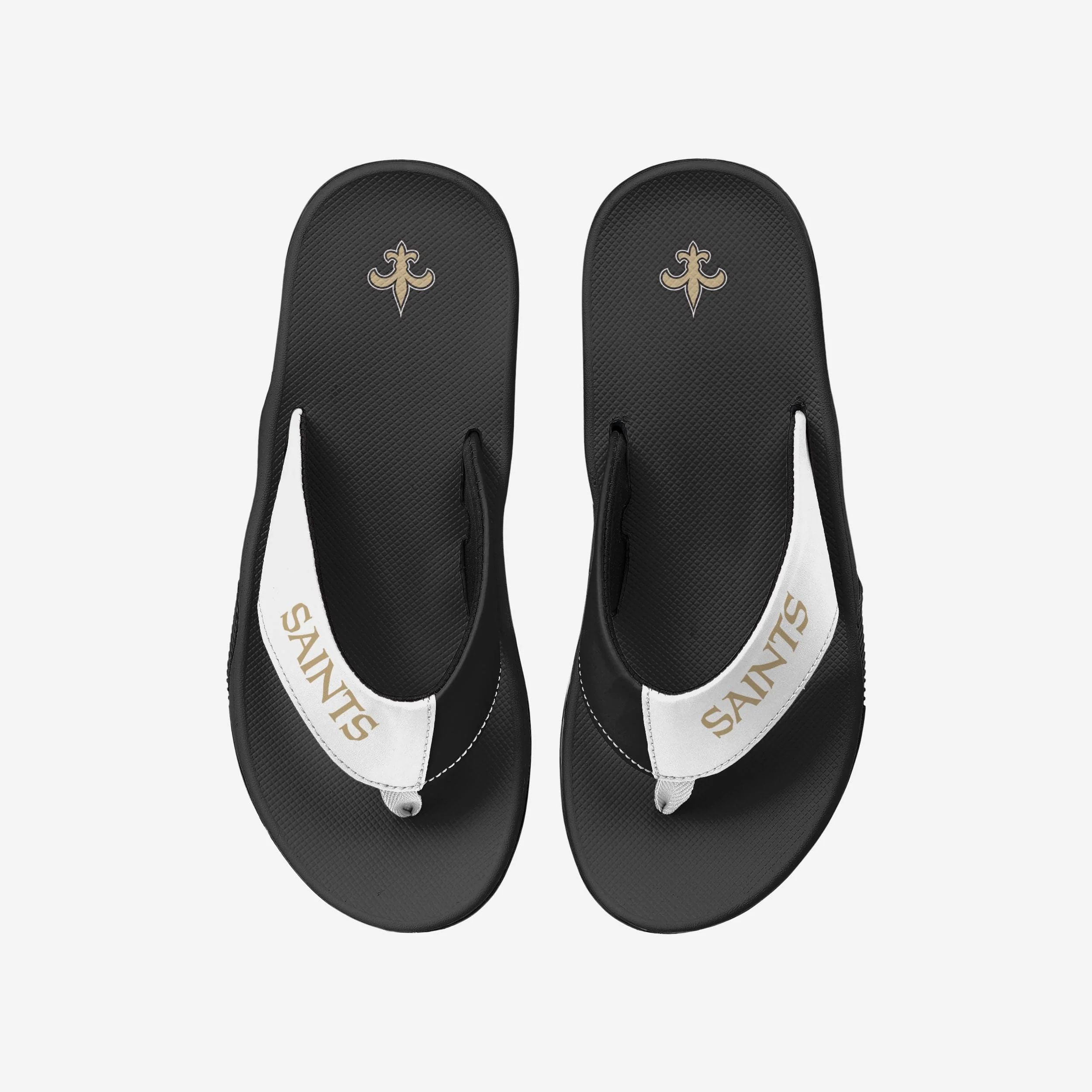 New Orleans Saints Team Color Contour Flip Flop
