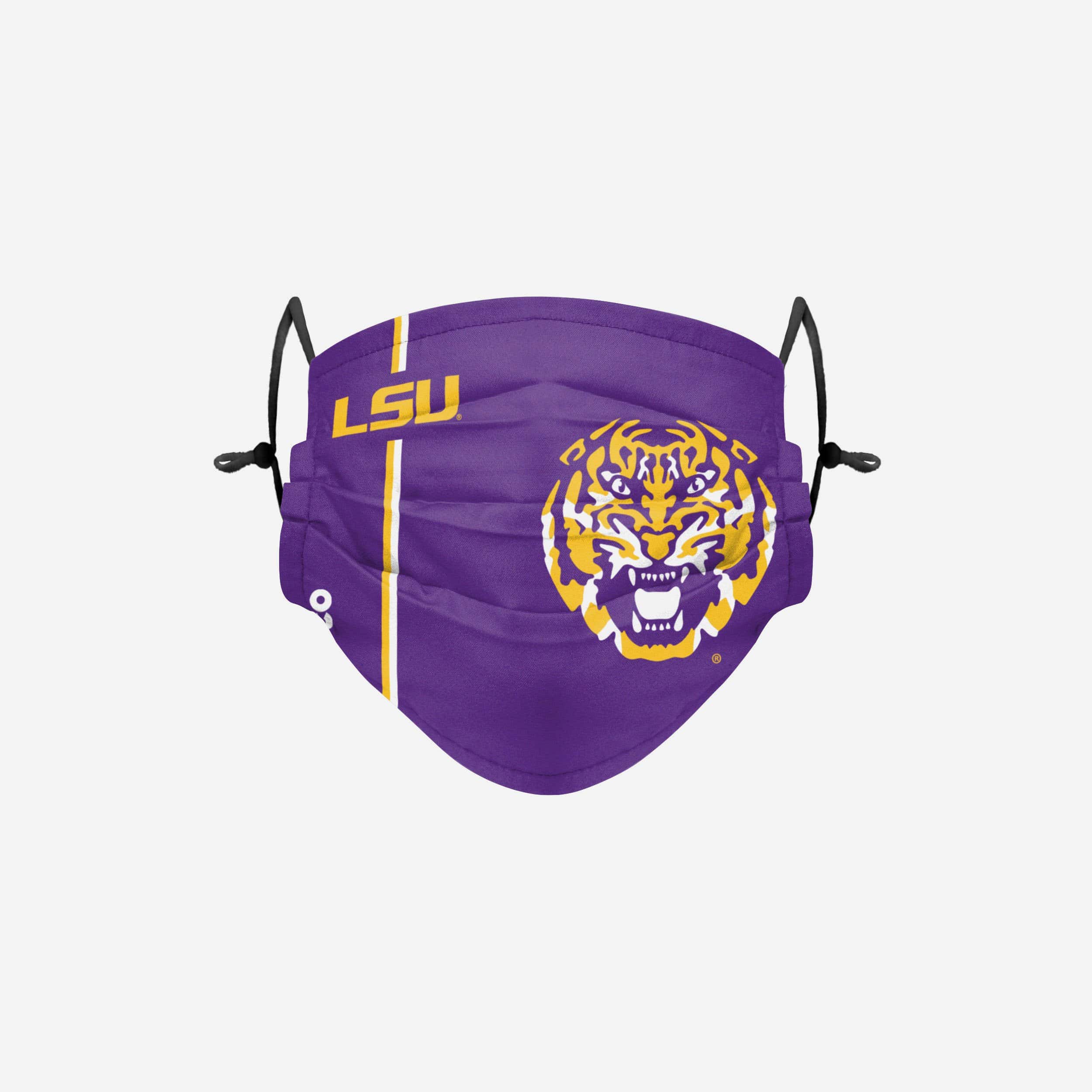 LSU Tigers On-Field Sideline Logo Face Cover 1 LSU Tigers On-Field Sideline Logo Face Cover