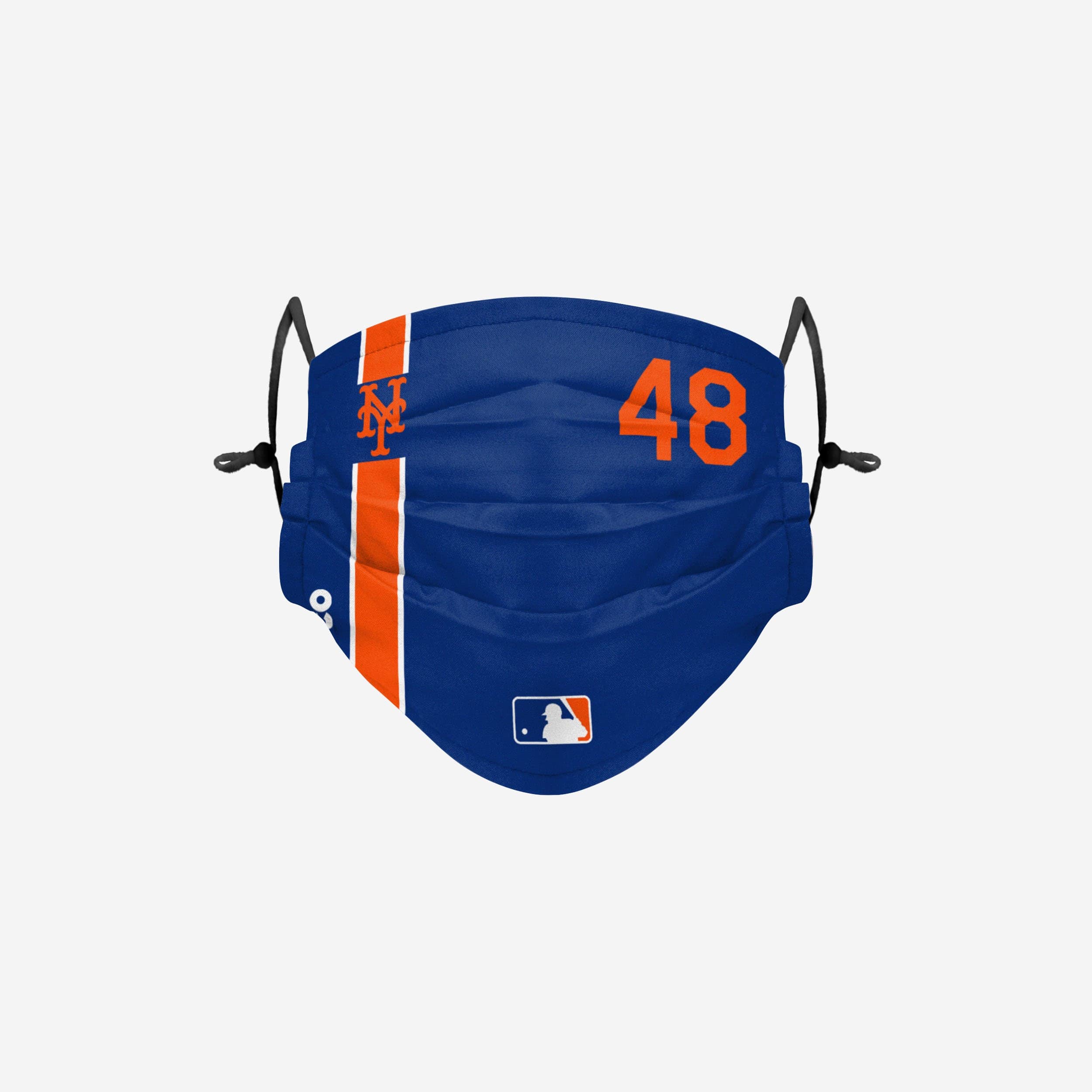 Jacob deGrom New York Mets On-Field Adjustable Blue & Orange Face Cover 1 Jacob deGrom New York Mets On-Field Adjustable Blue & Orange Face Cover