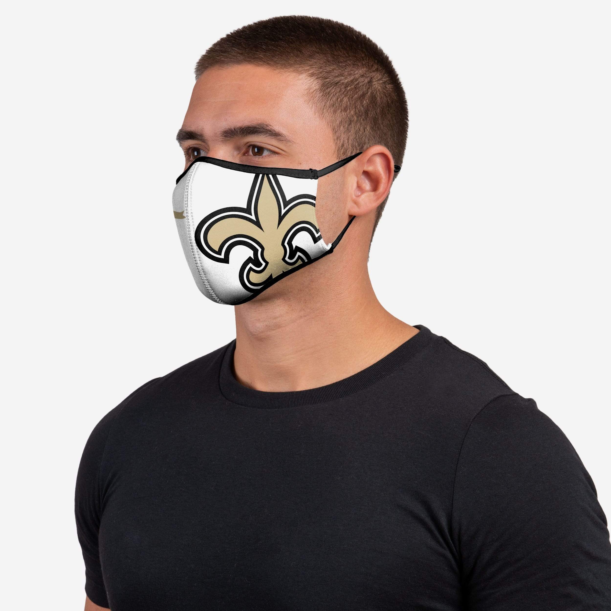 New Orleans Saints Thematic Sport 3 Pack Face Cover 2 New Orleans Saints Thematic Sport 3 Pack Face Cover