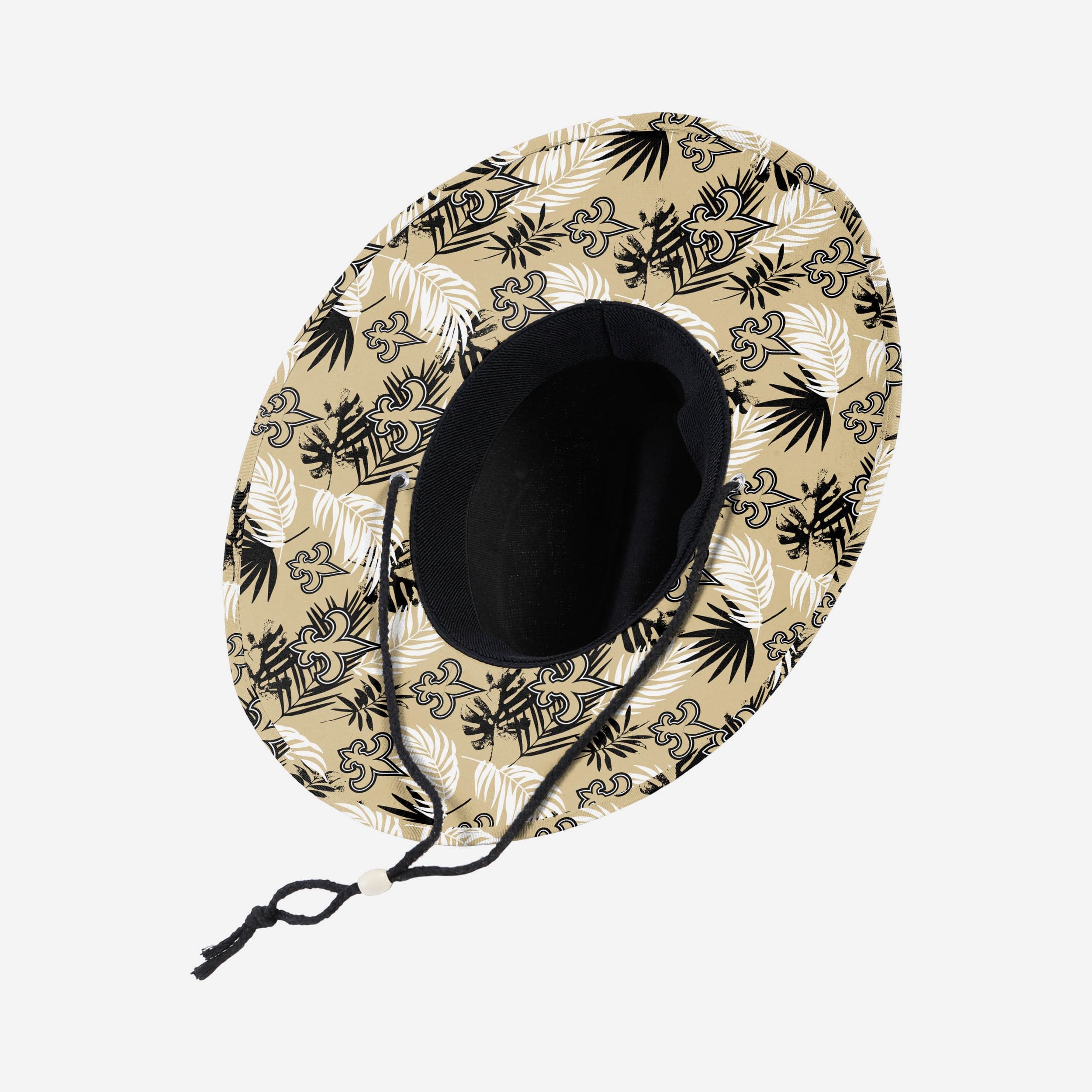 New Orleans Saints Team Color Straw Hat 2 New Orleans Saints Team Color Straw Hat