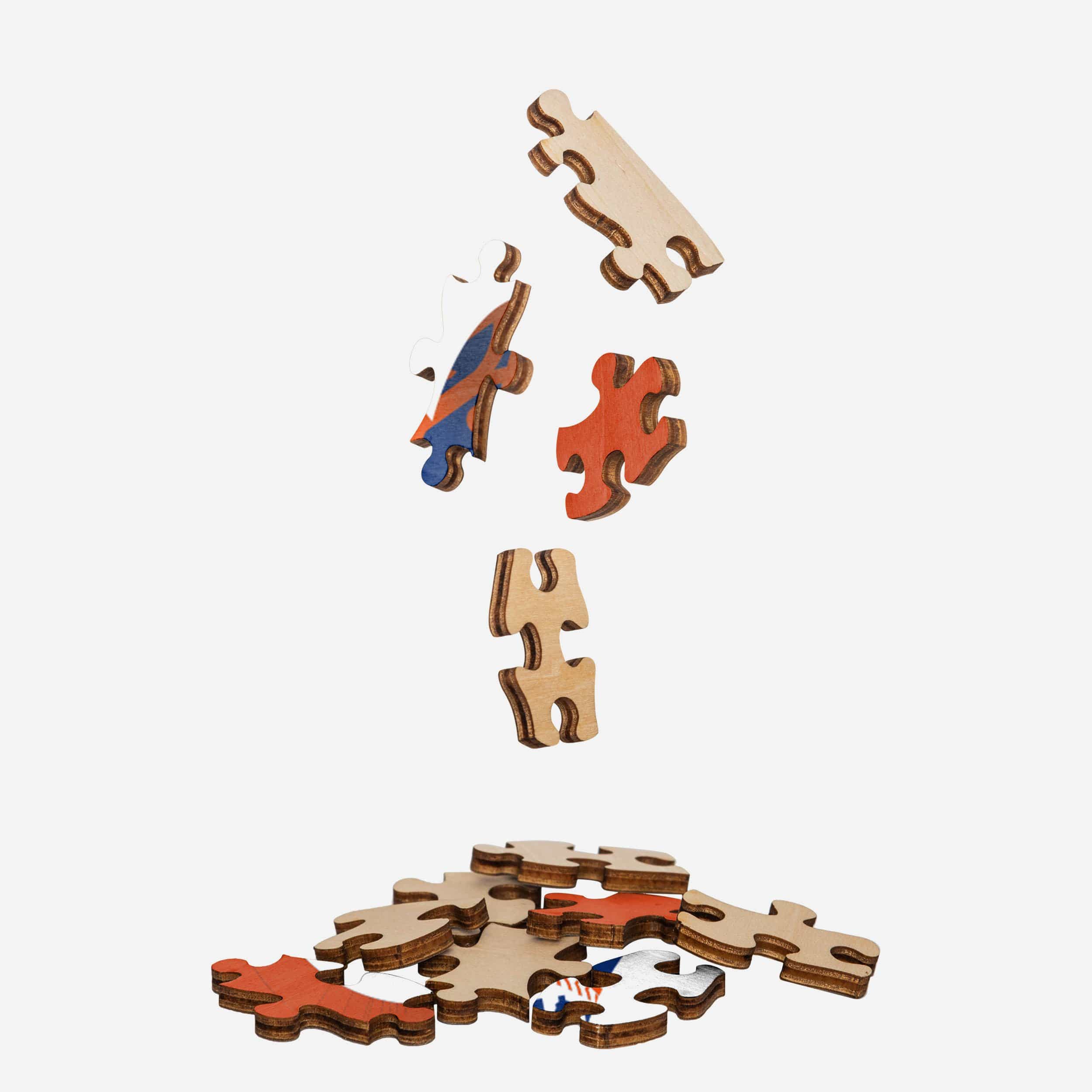 New York Mets Logo Wood Jigsaw Puzzle PZLZ 2 New York Mets Logo Wood Jigsaw Puzzle PZLZ