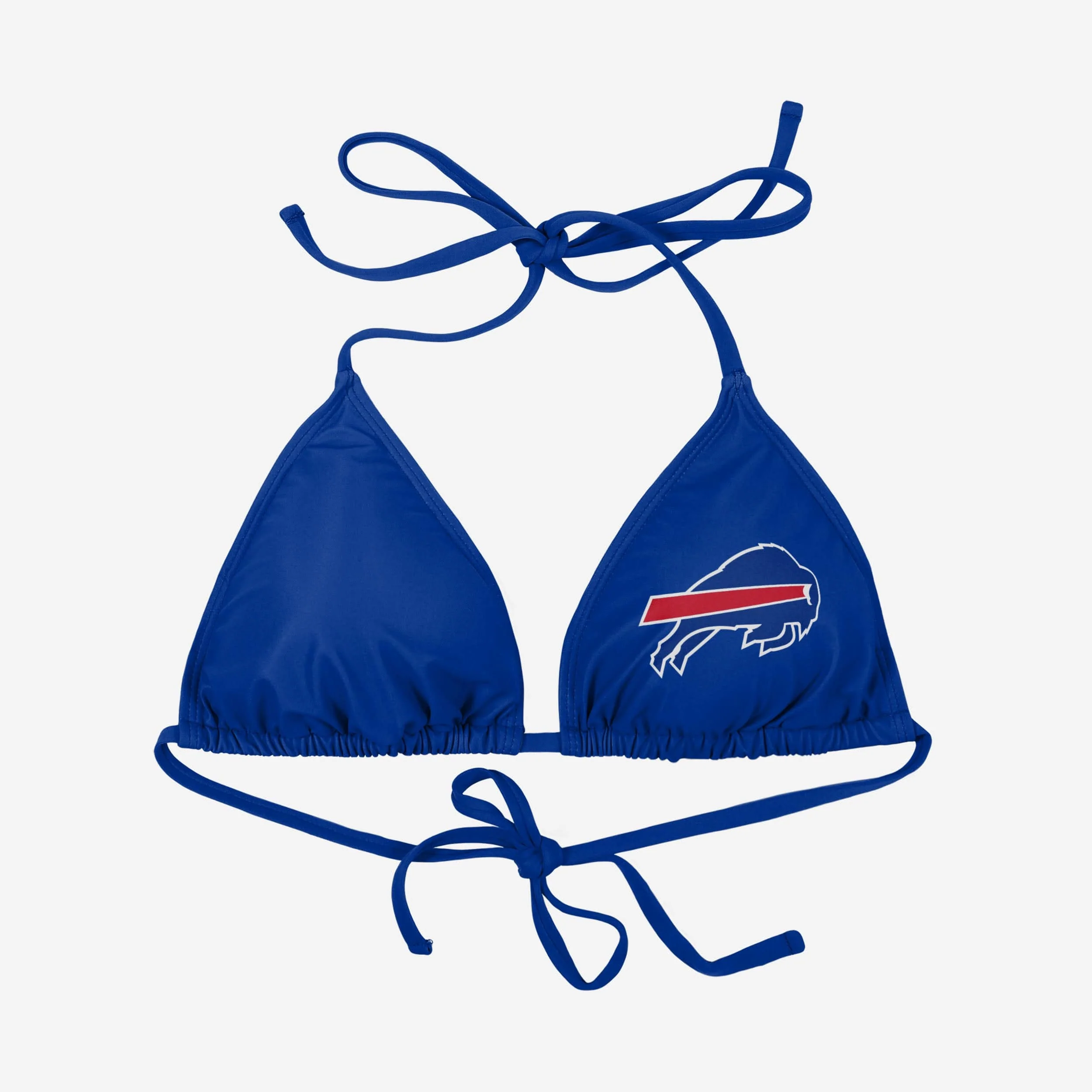 Buffalo Bills Womens Solid Logo Bikini Top 2 Buffalo Bills Womens Solid Logo Bikini Top