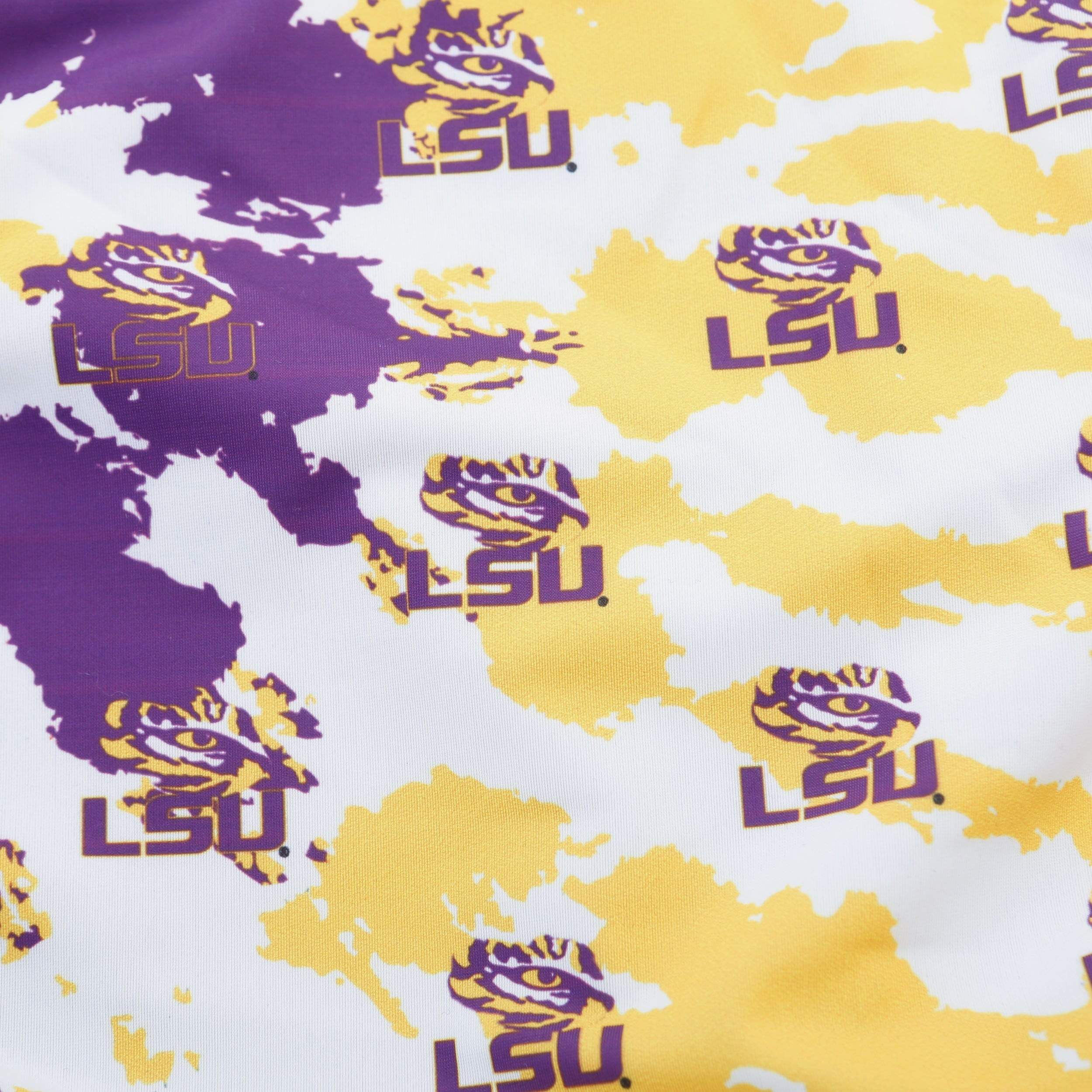 LSU Tigers Womens Paint Splash Bikini Top 5 LSU Tigers Womens Paint Splash Bikini Top